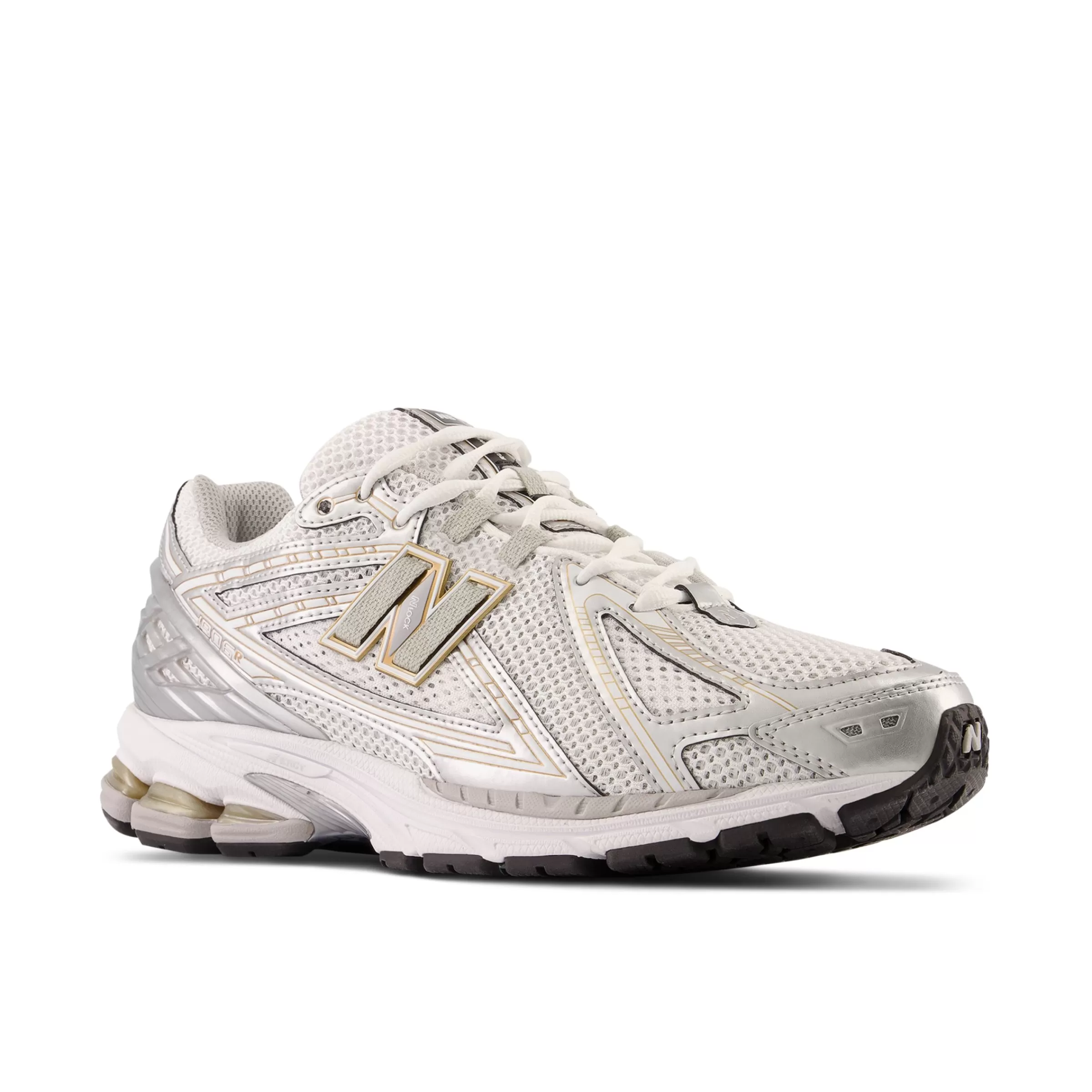 New Balance Entraînement | Chaussures-1906R White avec Rain Cloud et Silver Metallic