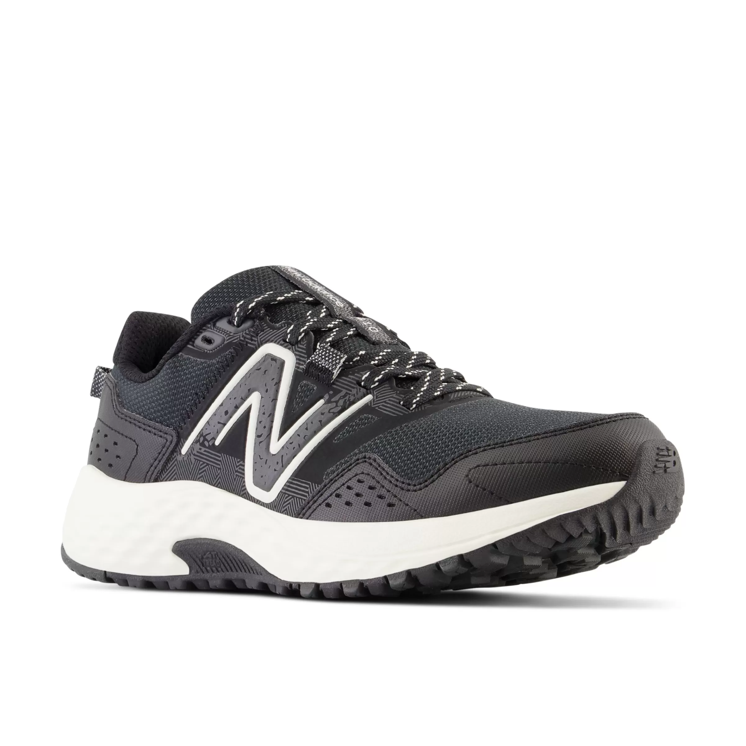 New Balance Chaussures de Running | Distance-410v8 Blacktop avec Sea Salt et Black