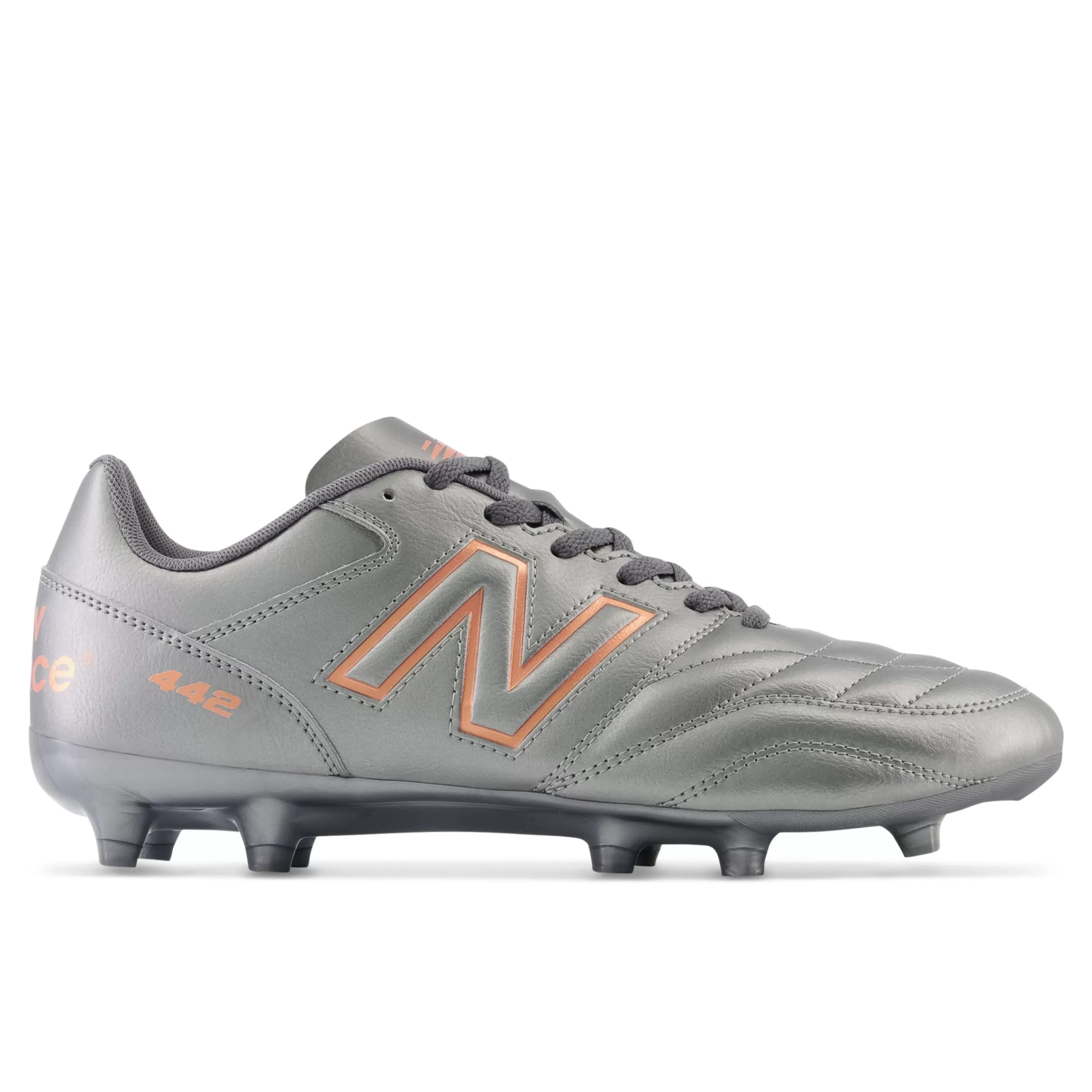 New Balance Chaussures Soldes-442v2AcademyFG Silver avec Graphite et Copper