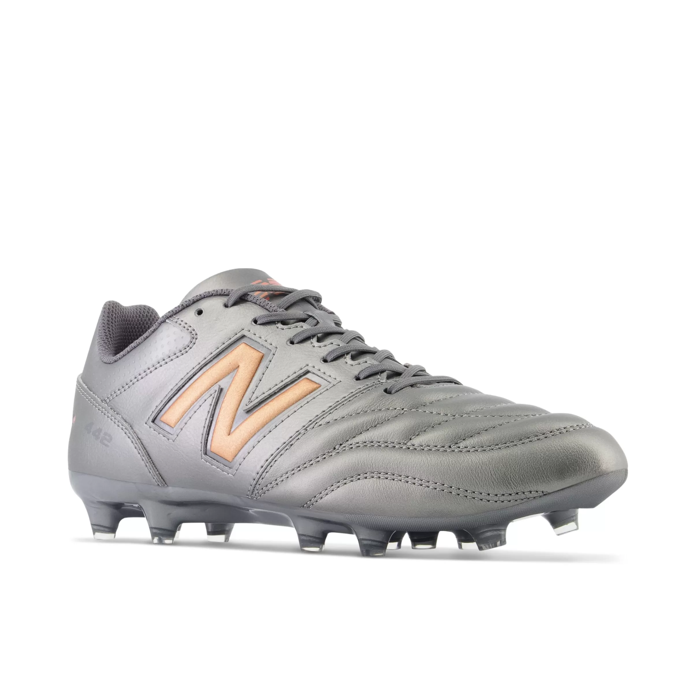 New Balance Chaussures Soldes-442v2TeamFG Silver avec Graphite et Copper