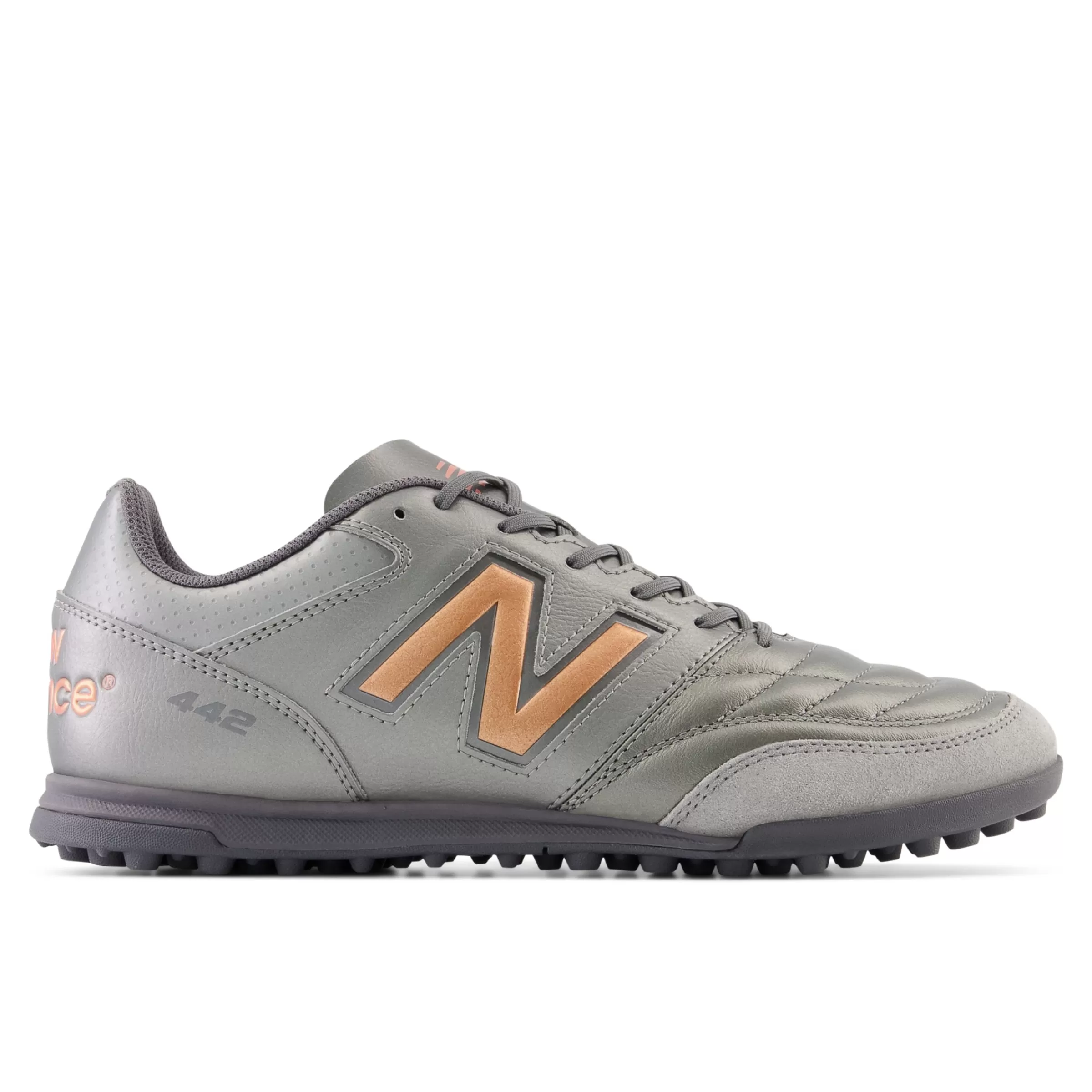New Balance Chaussures Soldes-442v2TeamTF Silver avec Graphite et Copper