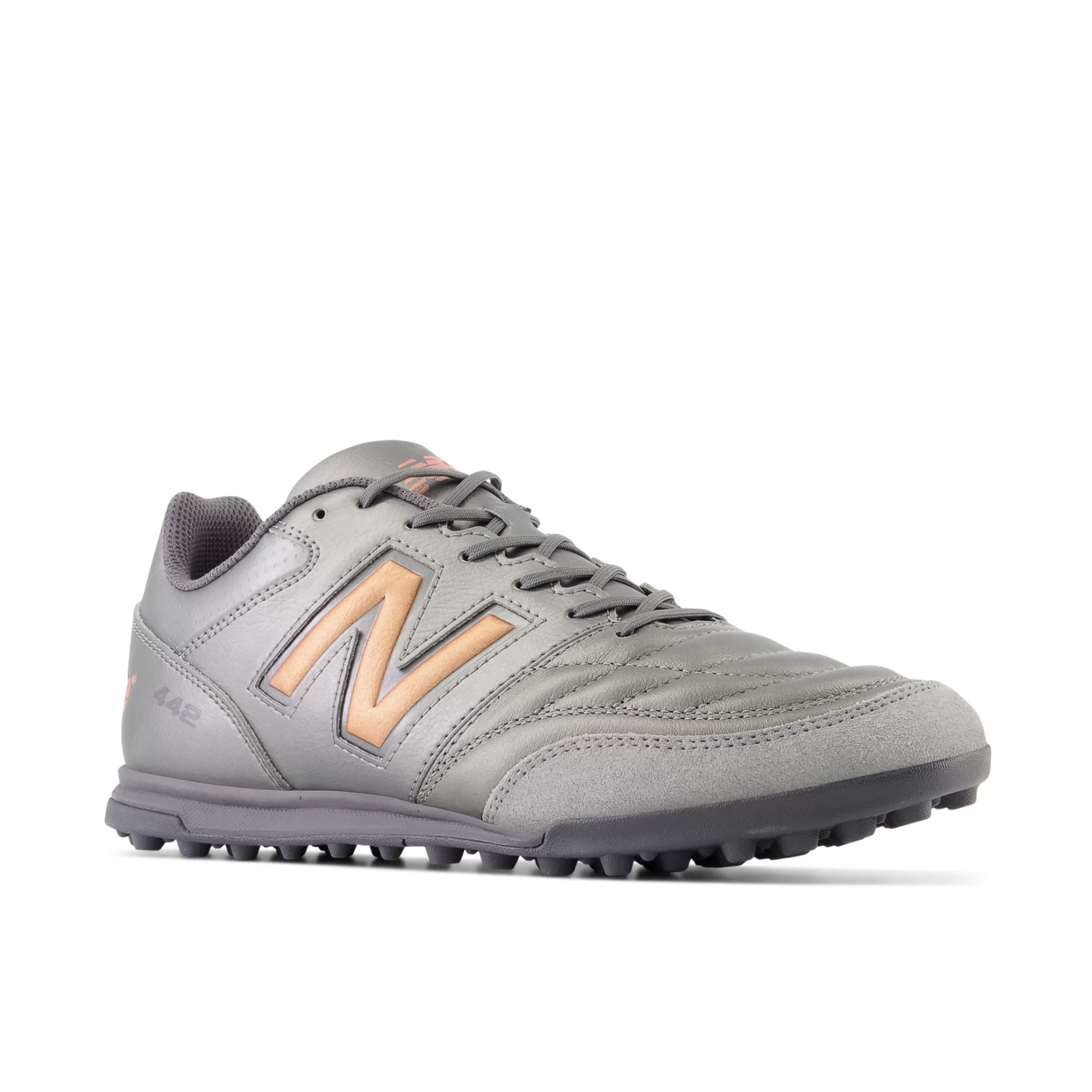 New Balance Chaussures Soldes-442v2TeamTF Silver avec Graphite et Copper