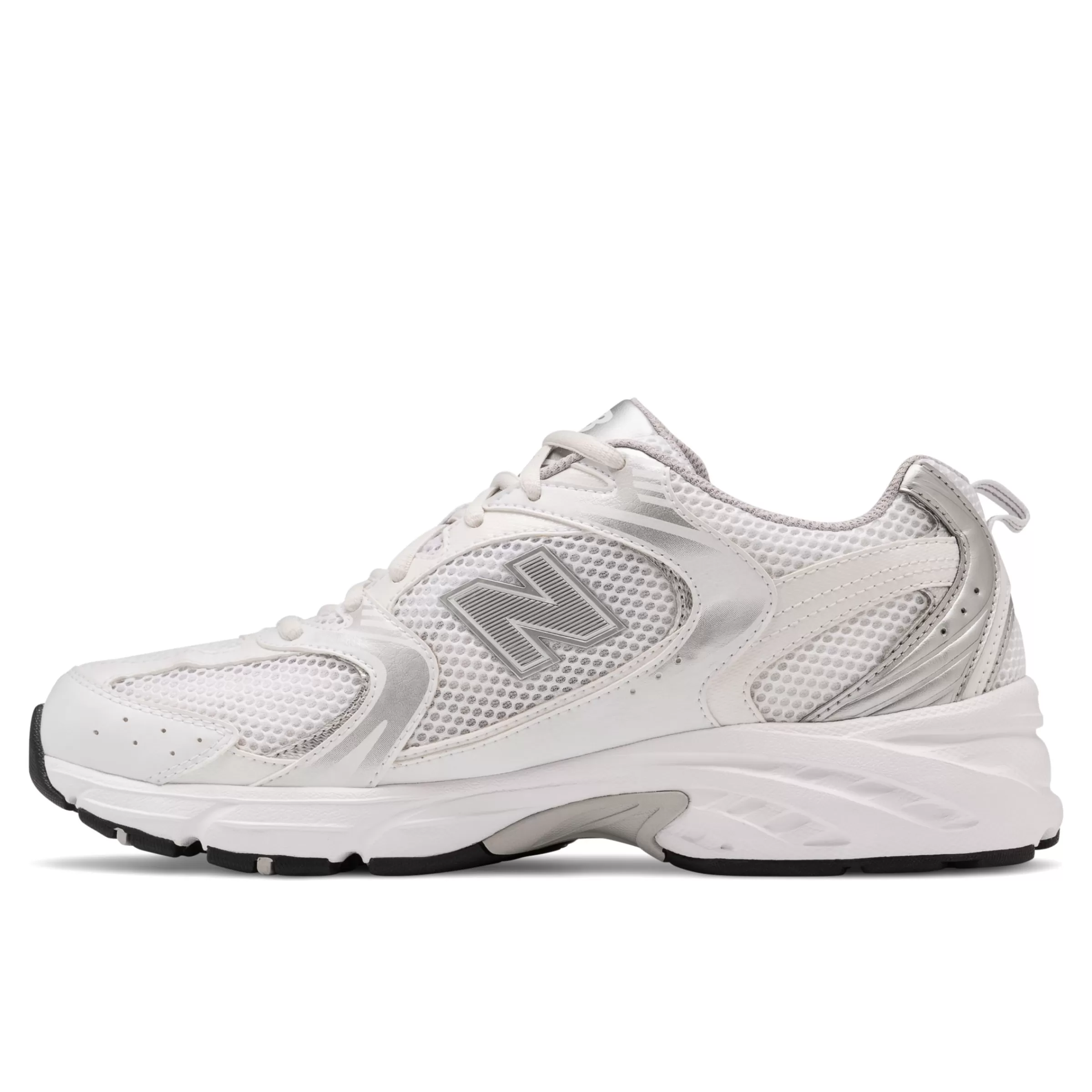 New Balance Acheter par modèle | Chaussures-530 NB White avec Silver Metallic