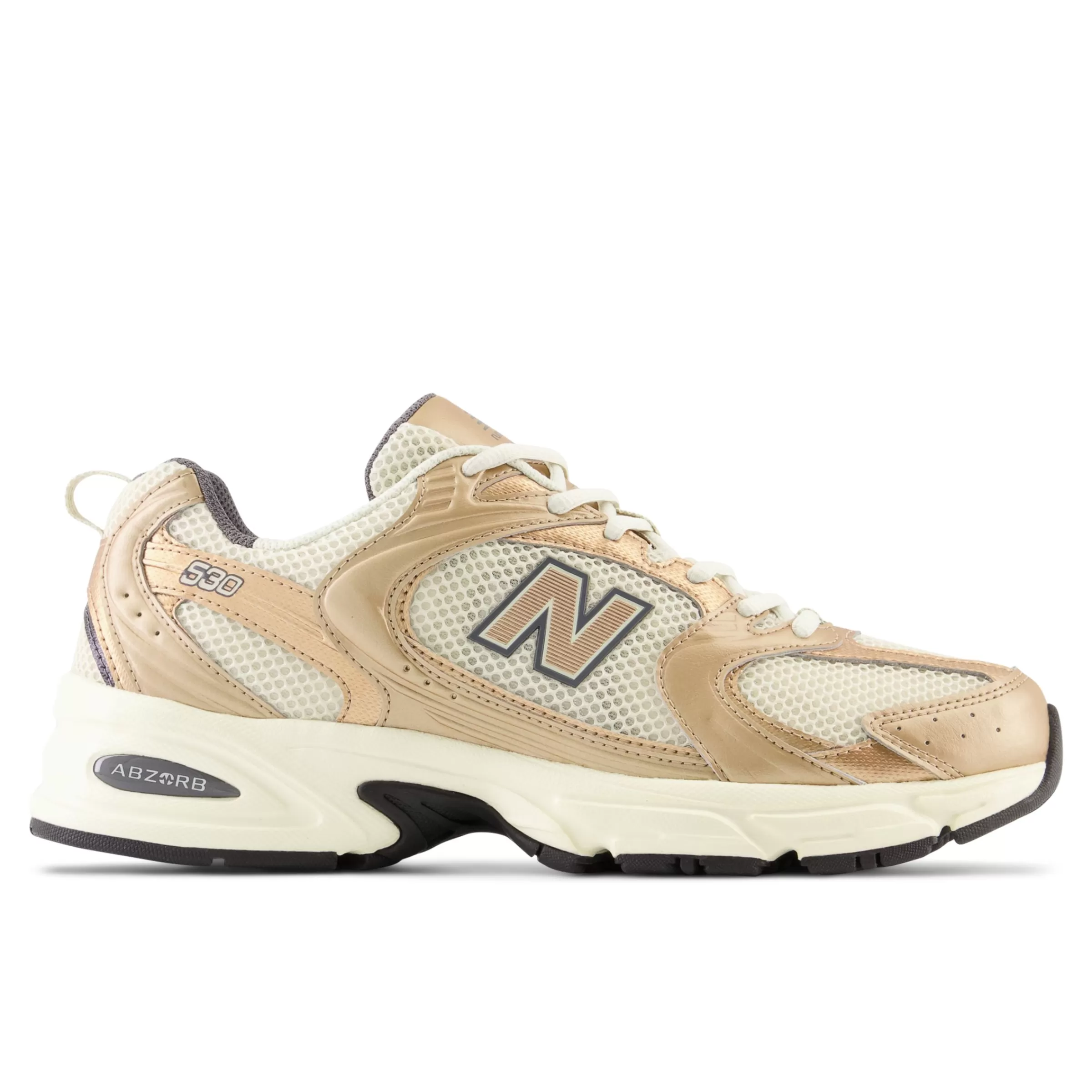 New Balance Entraînement | Chaussures-530 Turtledove avec Gold Metallic et Magnet