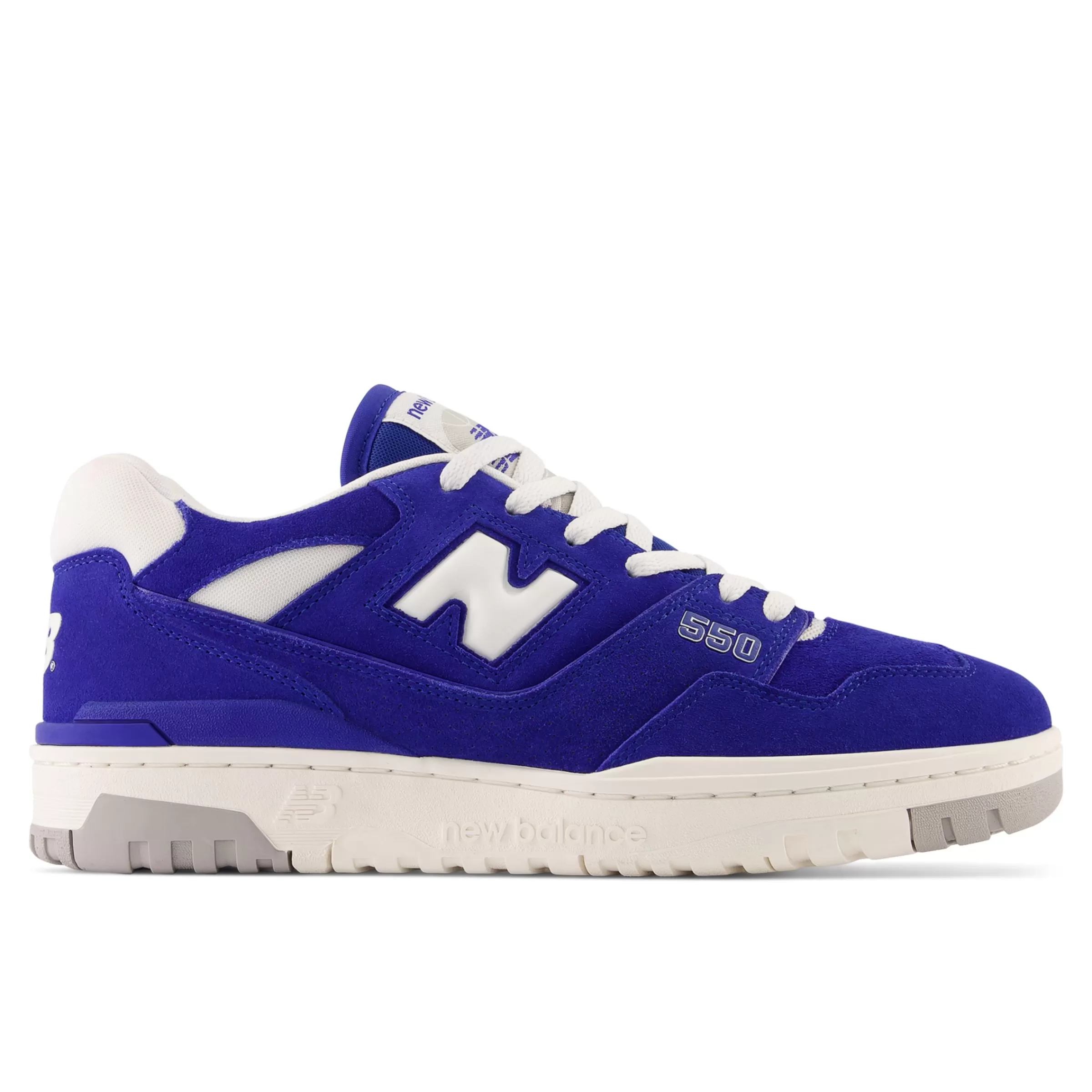 New Balance Chaussures Soldes-550 Team Royal avec White et Concrete