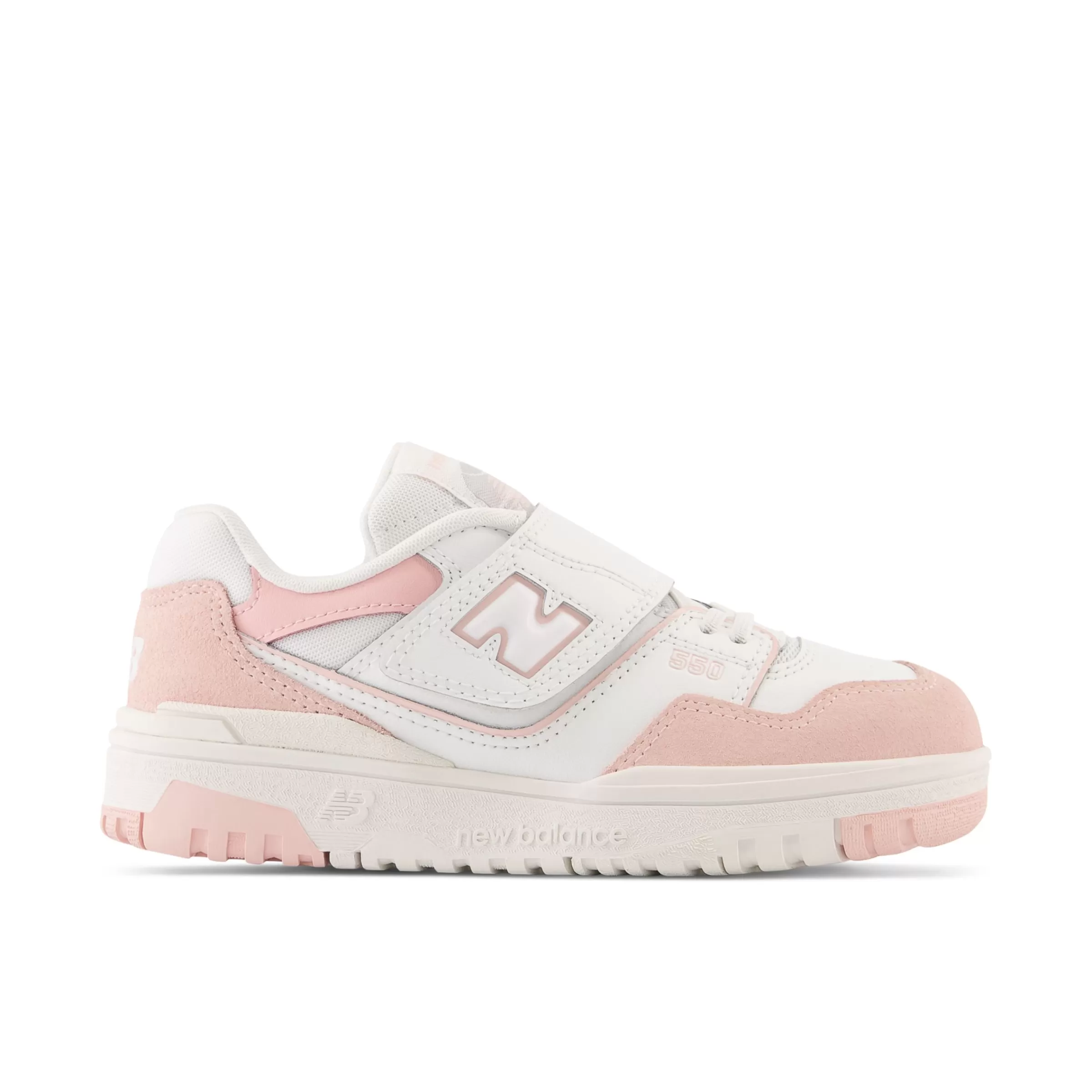 New Balance Acheter par modèle | 550-550BungeeLacewithTopStrap White avec Pink Haze