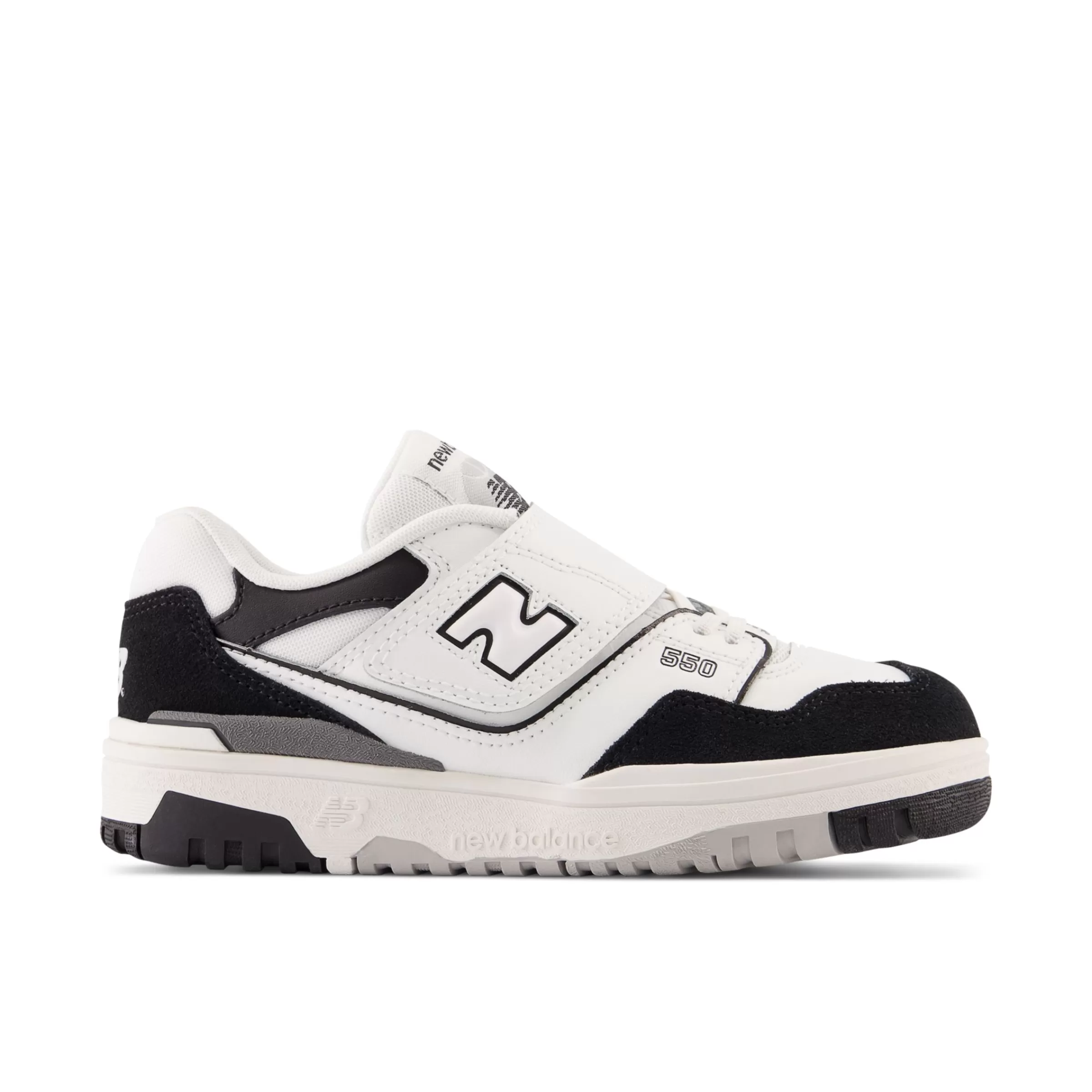 New Balance Acheter par modèle | 550-550BungeeLacewithTopStrap White avec Black et Rain Cloud