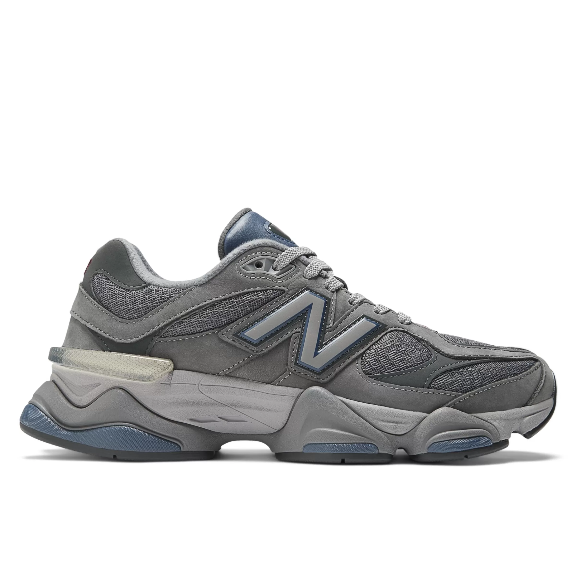 New Balance Entraînement | Chaussures-9060 Castlerock avec NB Navy et Silver Metallic