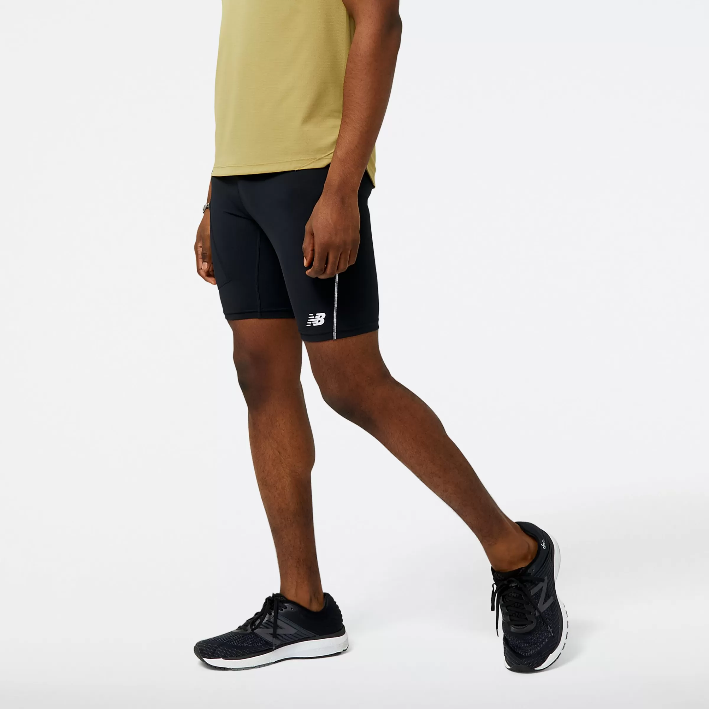 New Balance Shorts | Vêtements de Running-Accelerate8Inch1/2Tight BLACK