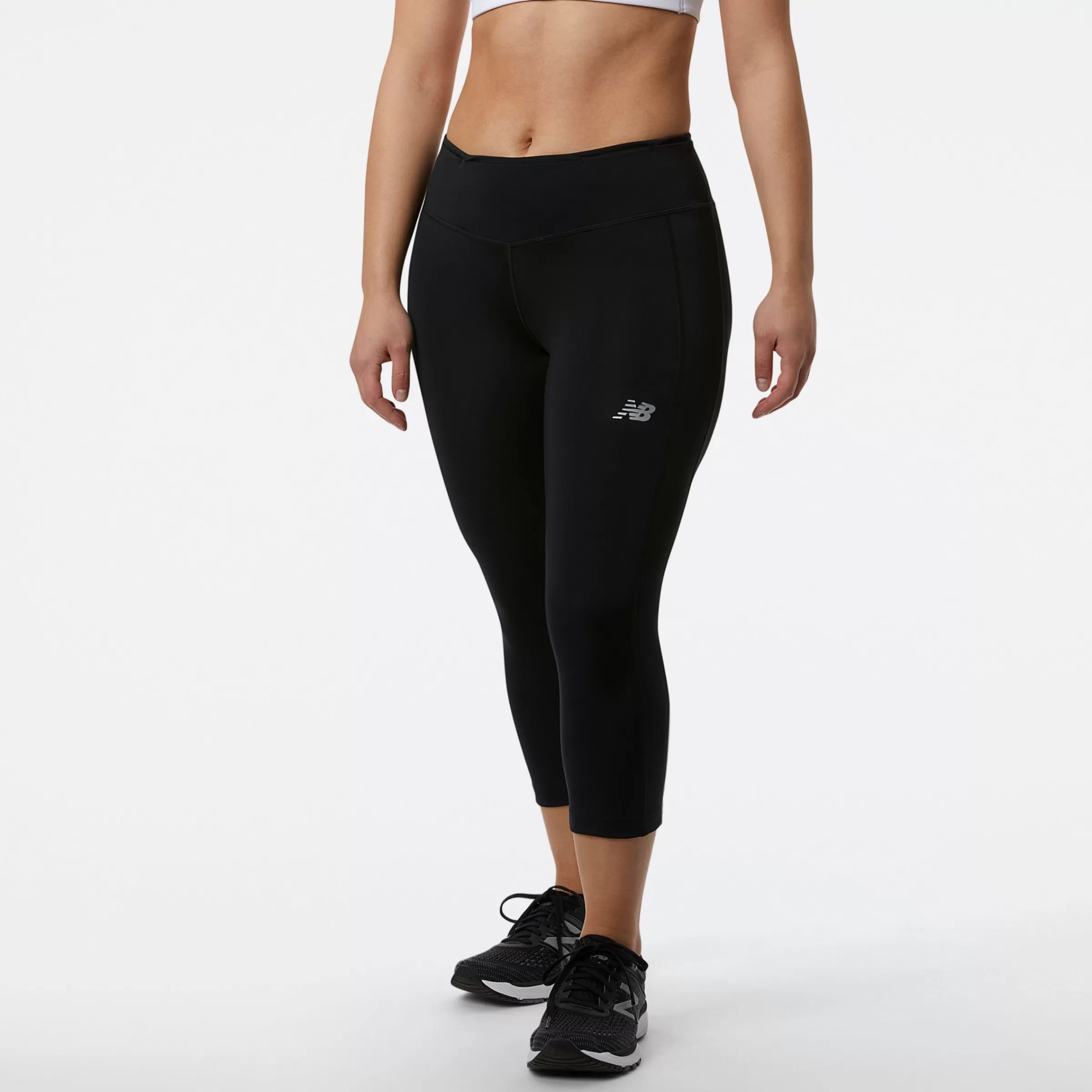 New Balance Vêtements de Running | Pantalons et collants-AccelerateCapri BLACK