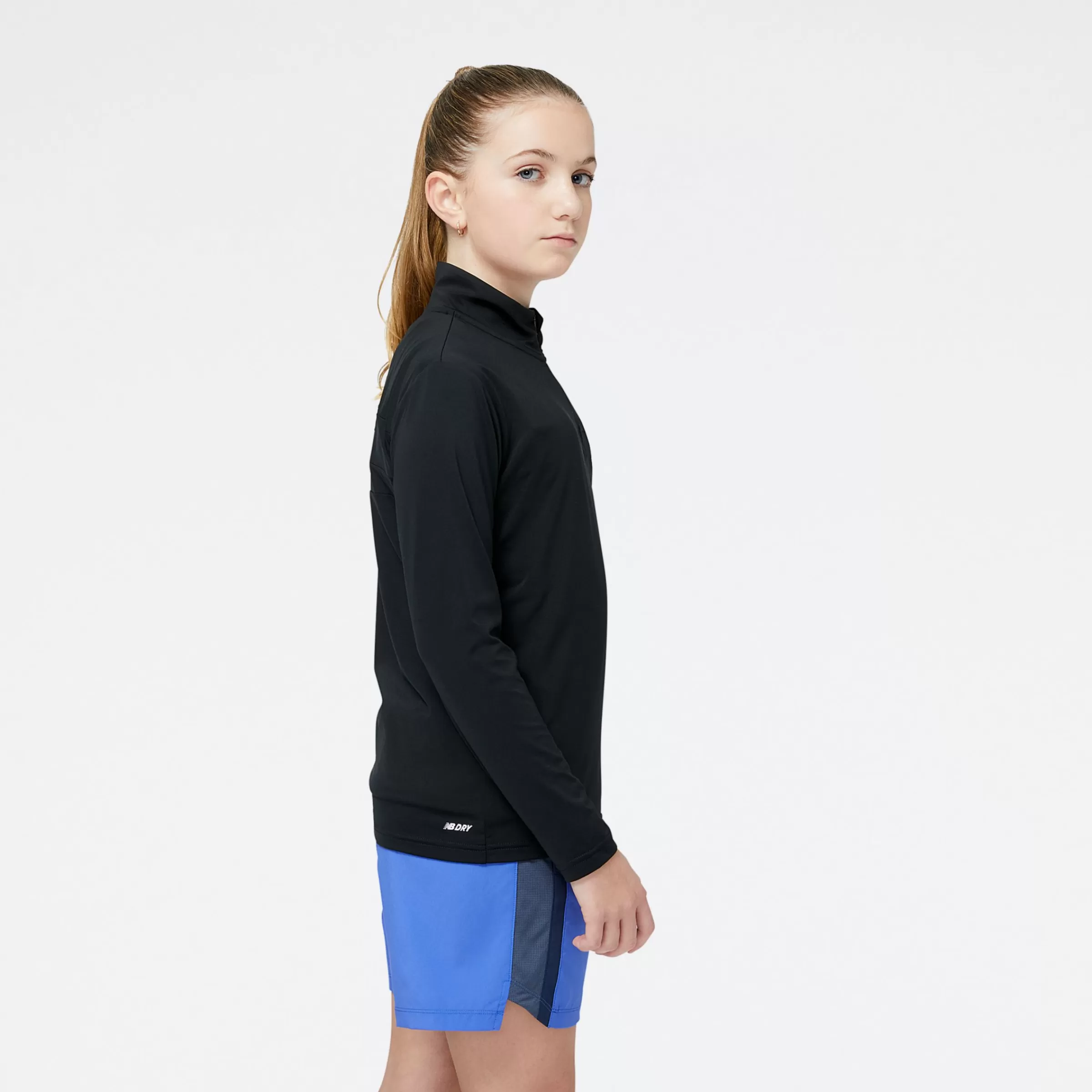 New Balance Vêtements Soldes-AccelerateHalfZip BLACK