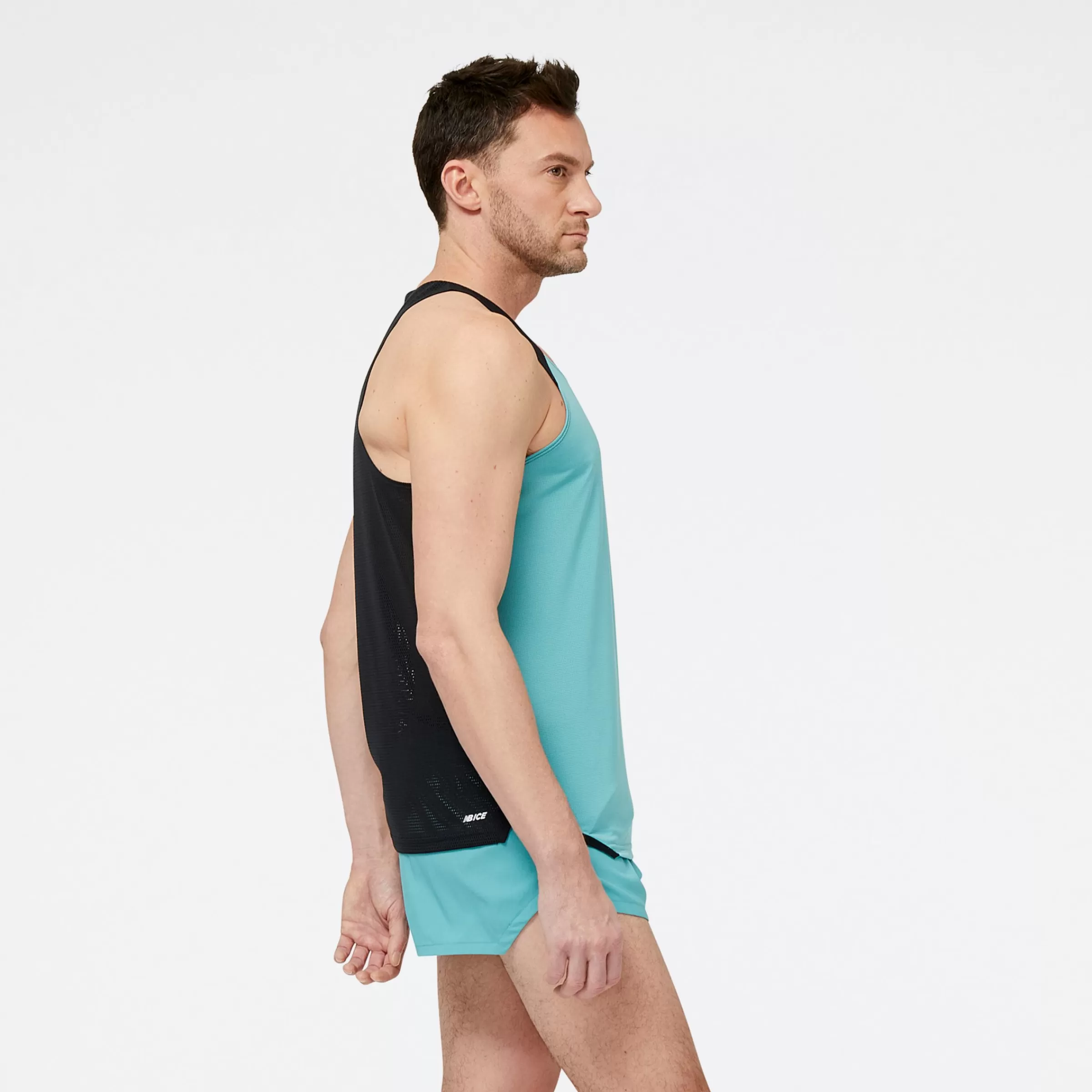 New Balance Vêtements de Running | T-shirts et hauts-AcceleratePacerSinglet FADED TEAL