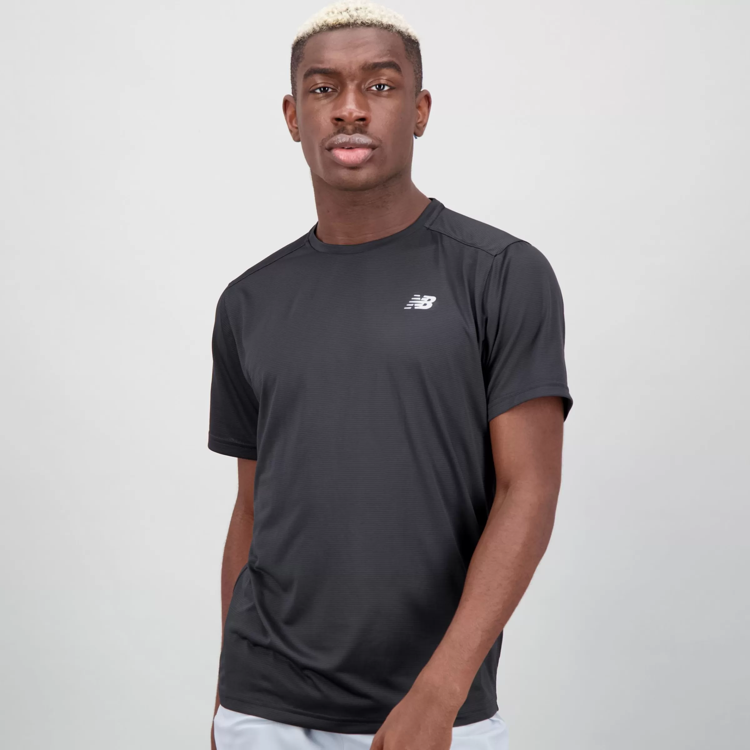 New Balance T-shirts et hauts | Vêtements de Running-AccelerateShortSleeve BLACK