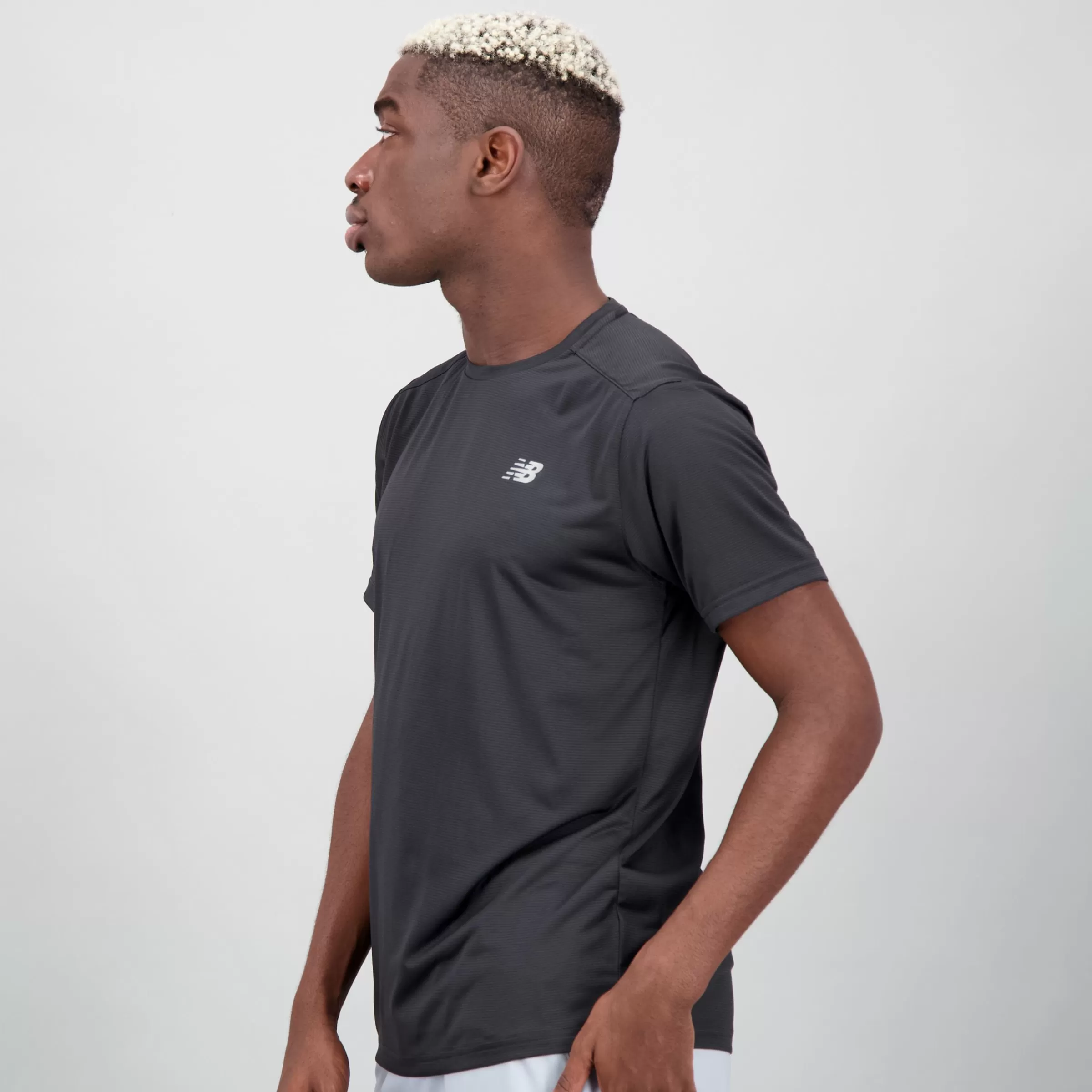 New Balance T-shirts et hauts | Vêtements de Running-AccelerateShortSleeve BLACK