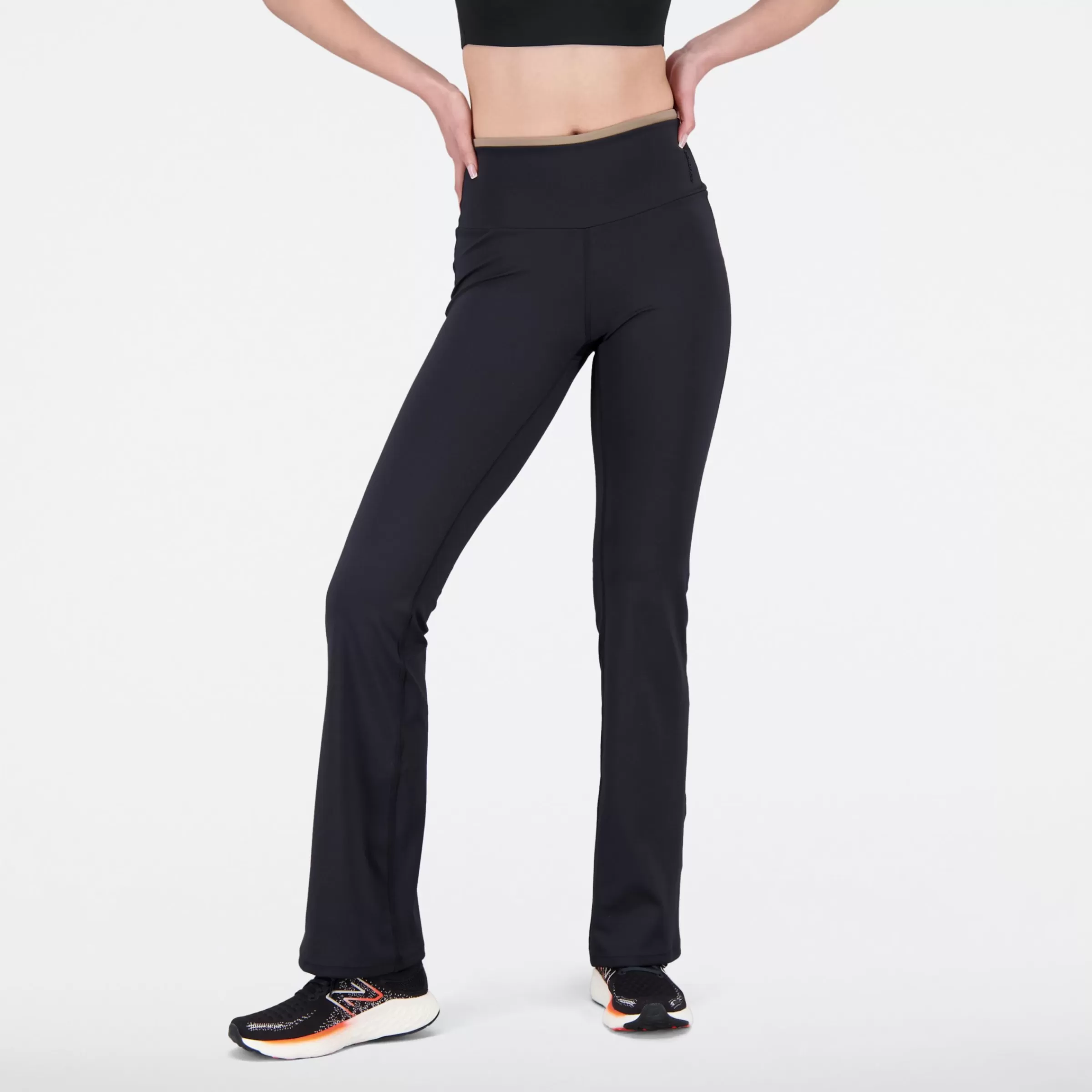 New Balance Vêtements Soldes-AchieverShapeShieldFlarePant BLACK