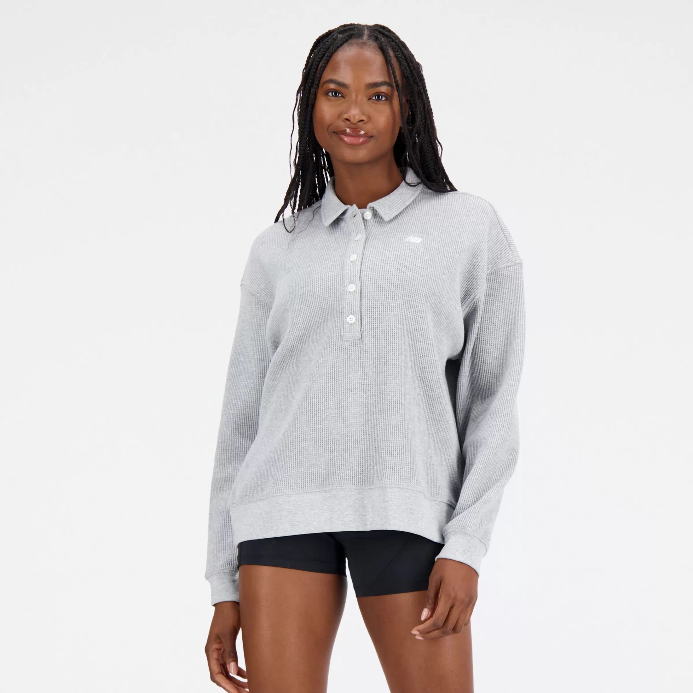 New Balance Tee-shirts et Débardeurs | Vêtements-AthleticsCollaredLongSleeveShirt