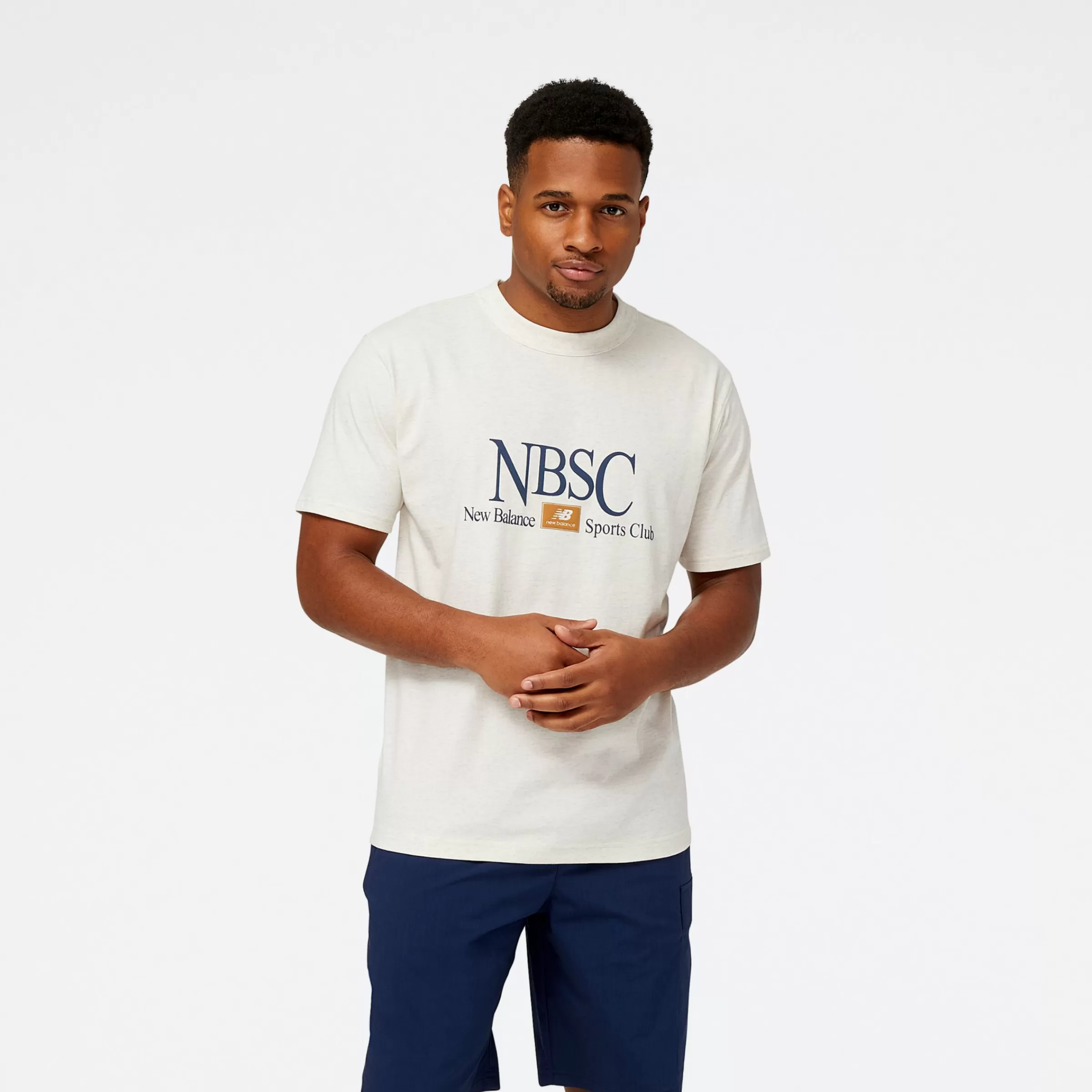 New Balance Vêtements | Tee-shirts et Maillots-AthleticsSportsClubCottonJerseyT-Shirt