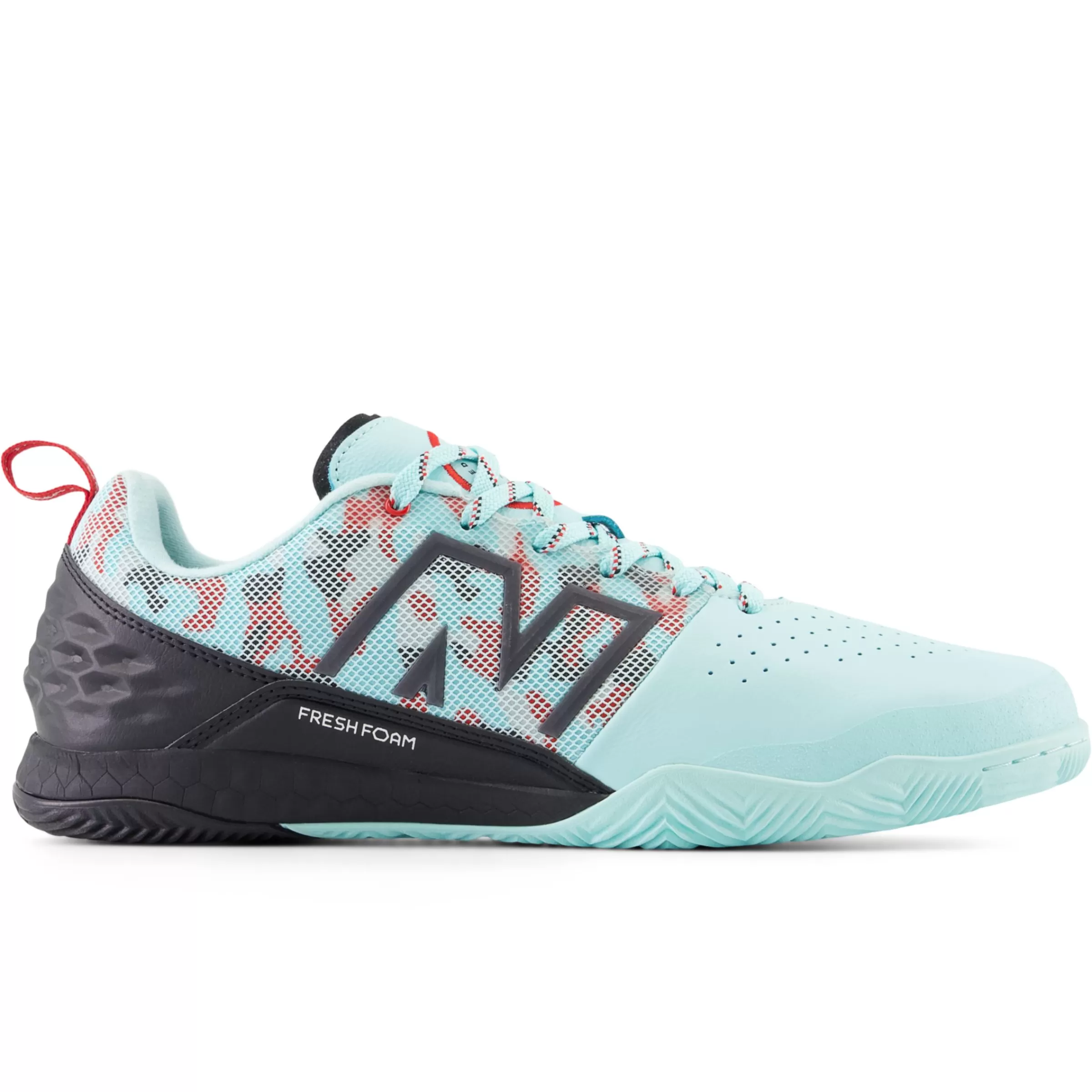 New Balance Chaussures Soldes-Audazov6ProIN Bright Cyan avec Black et Silver