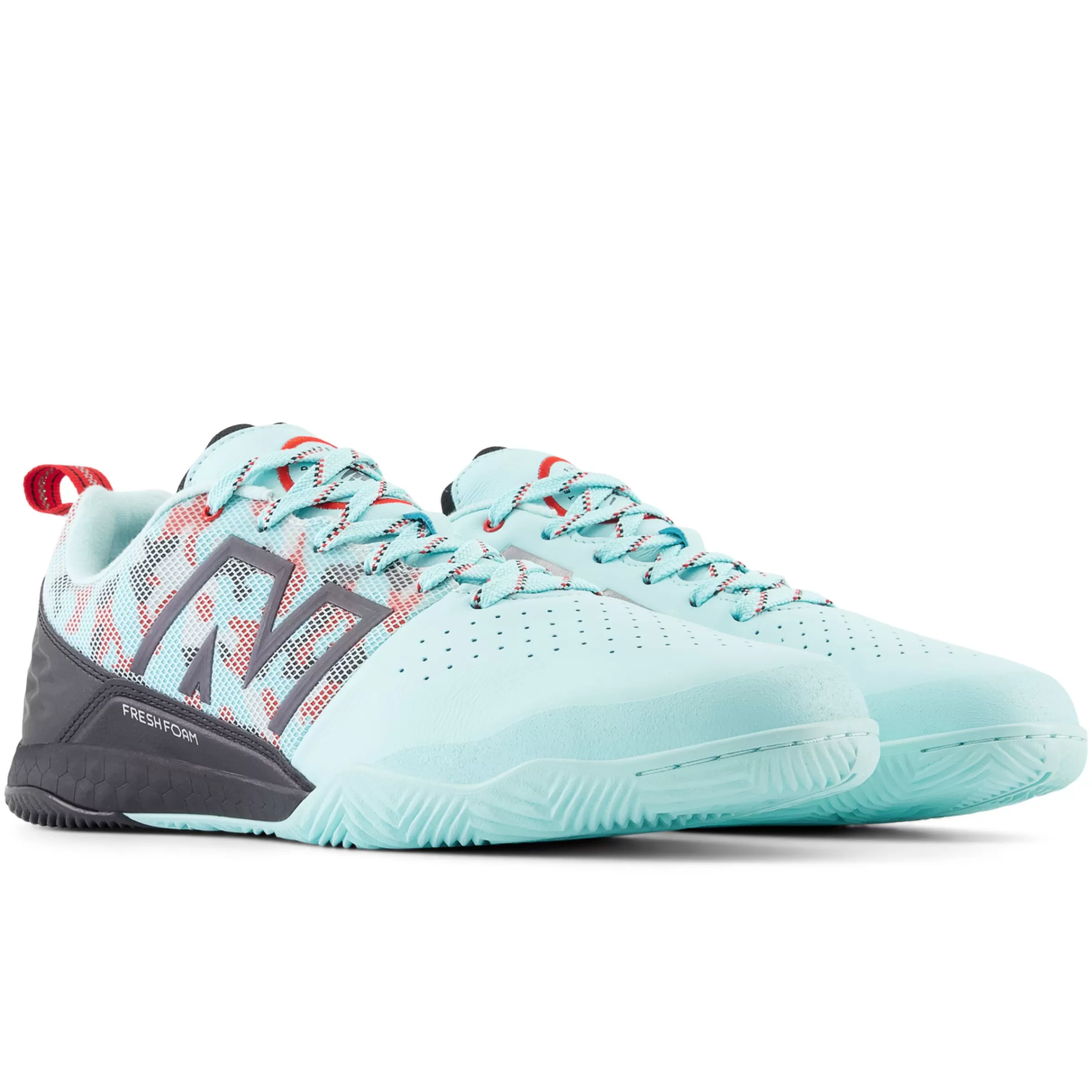 New Balance Chaussures Soldes-Audazov6ProIN Bright Cyan avec Black et Silver