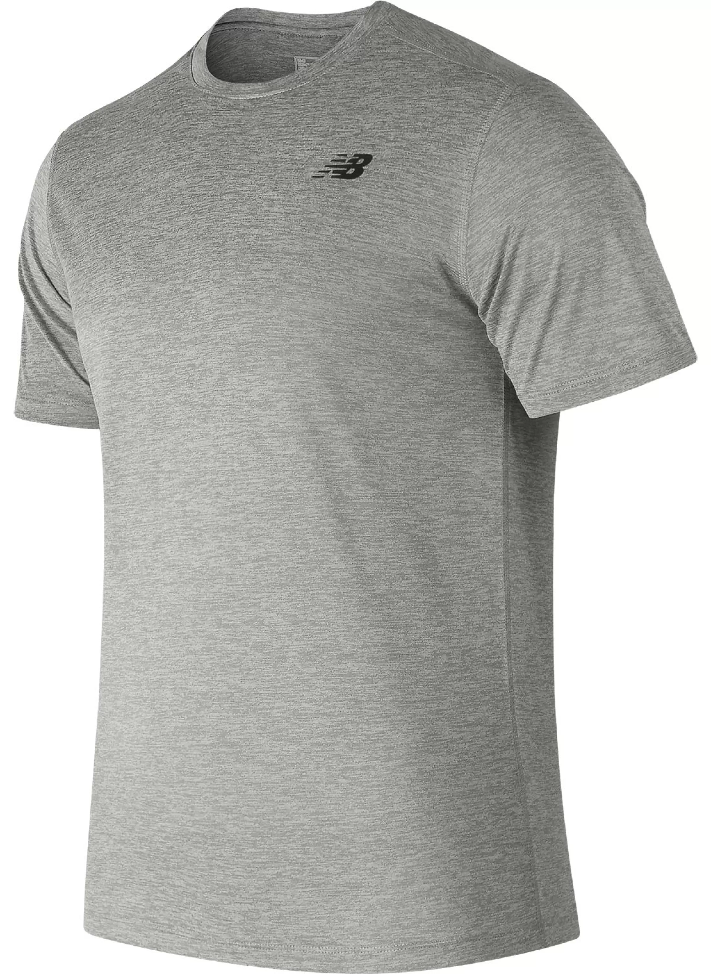 New Balance Vêtements de Running | Entraînement-CoreHeatheredT-Shirt ATHLETIC GREY