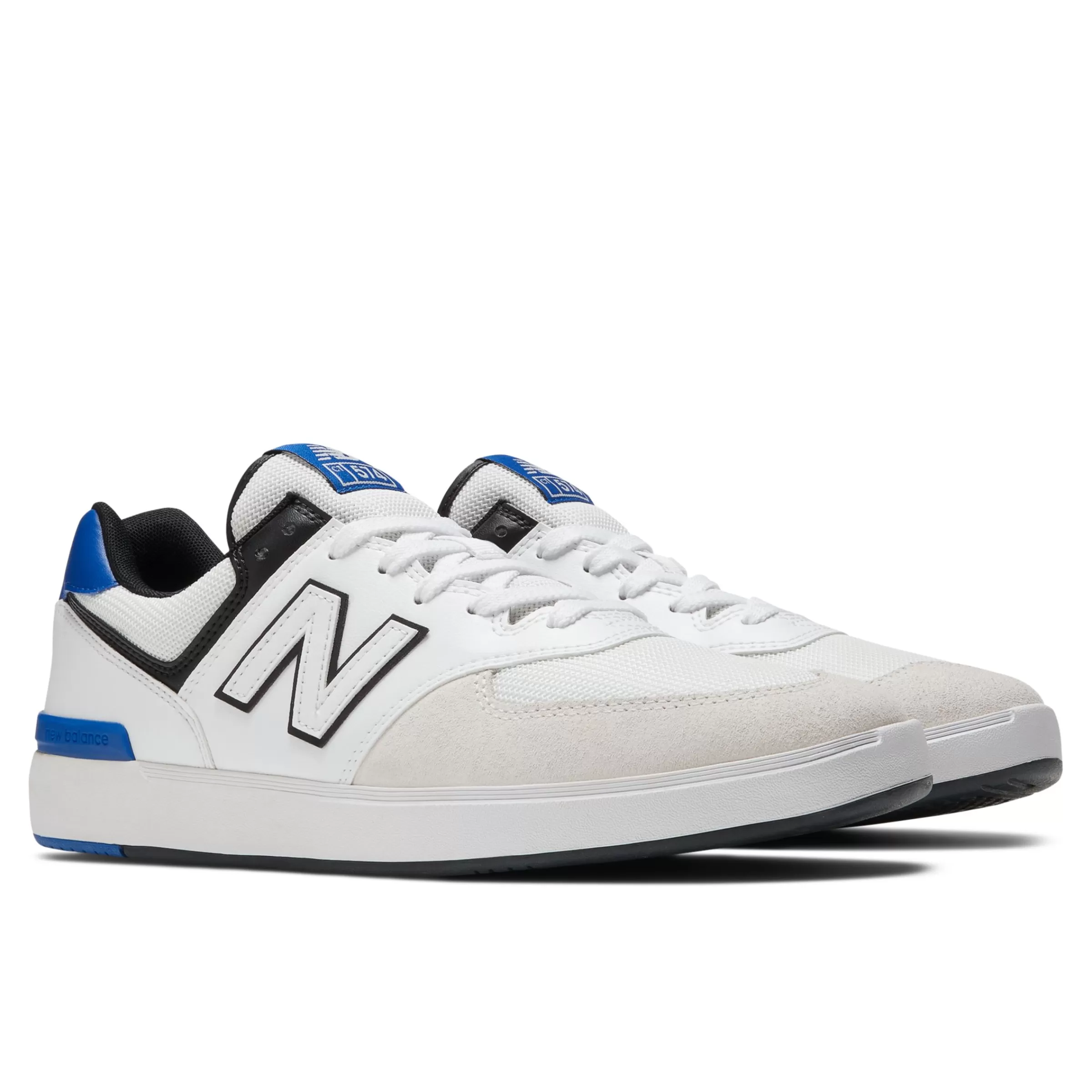 New Balance Chaussures Soldes-CT574 White avec Royal