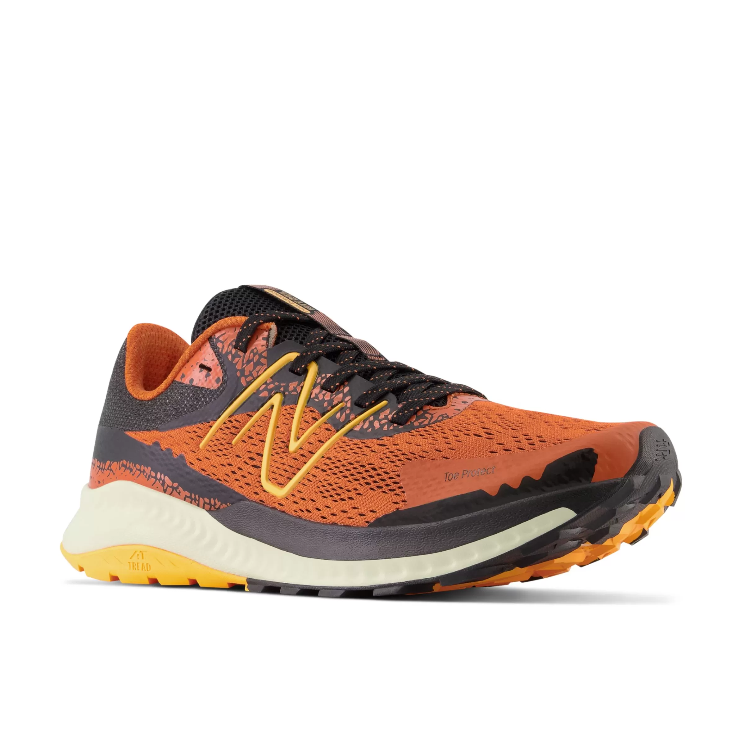 New Balance Chaussures Soldes-DynaSoftNitrelV5 Cayenne avec Black et Hot Marigold