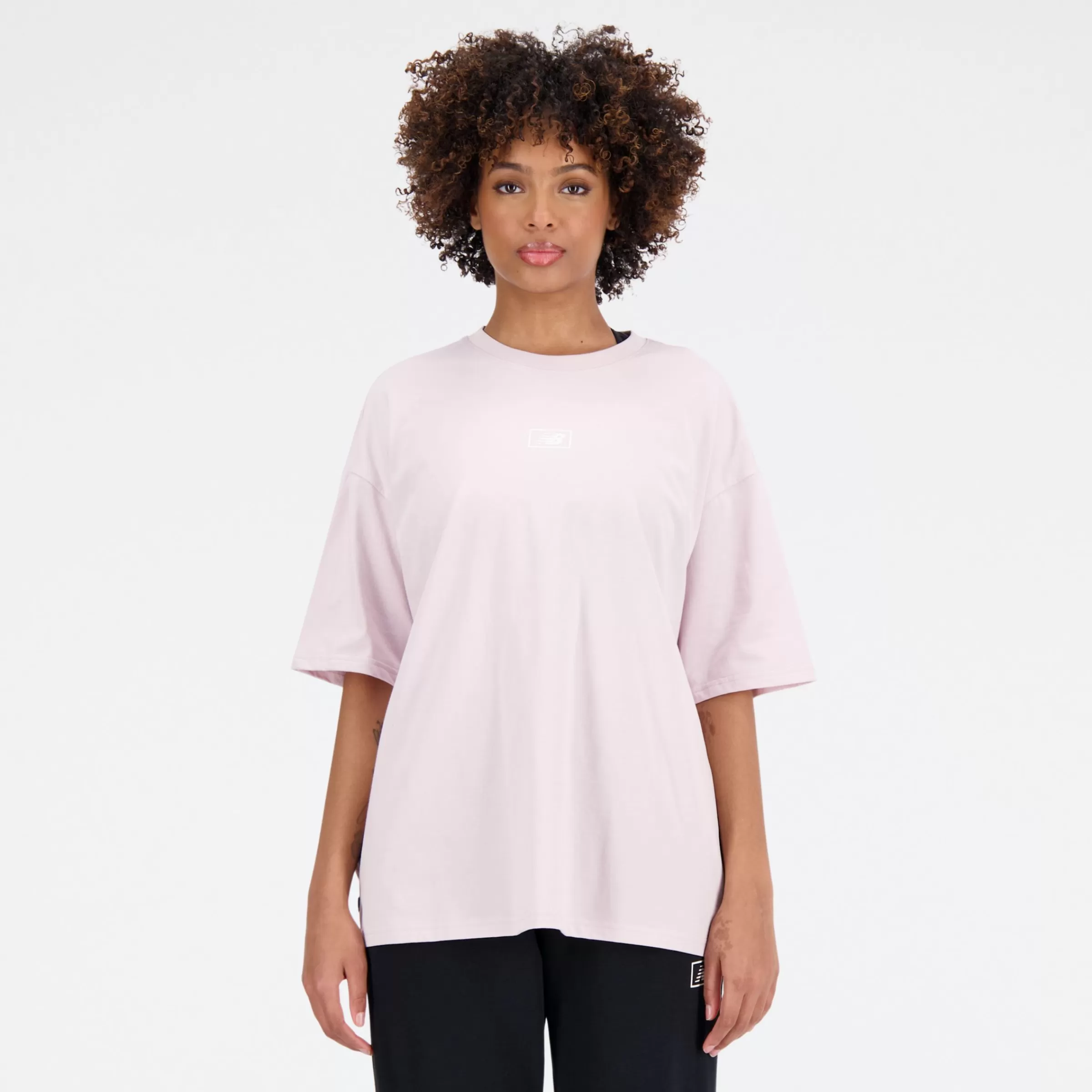 New Balance Tee-shirts et Débardeurs | Vêtements-EssentialsGraphicCottonJerseyOversizedT-Shirt DECEMBER SKY