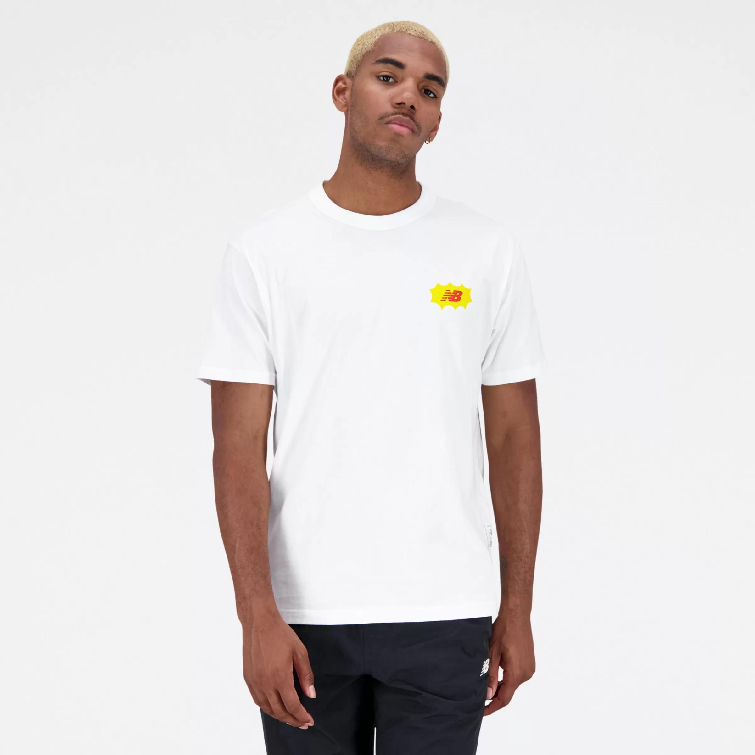 New Balance Vêtements | Tee-shirts et Maillots-EssentialsReimaginedCottonJerseyShortSleeveT-shirt WHITE