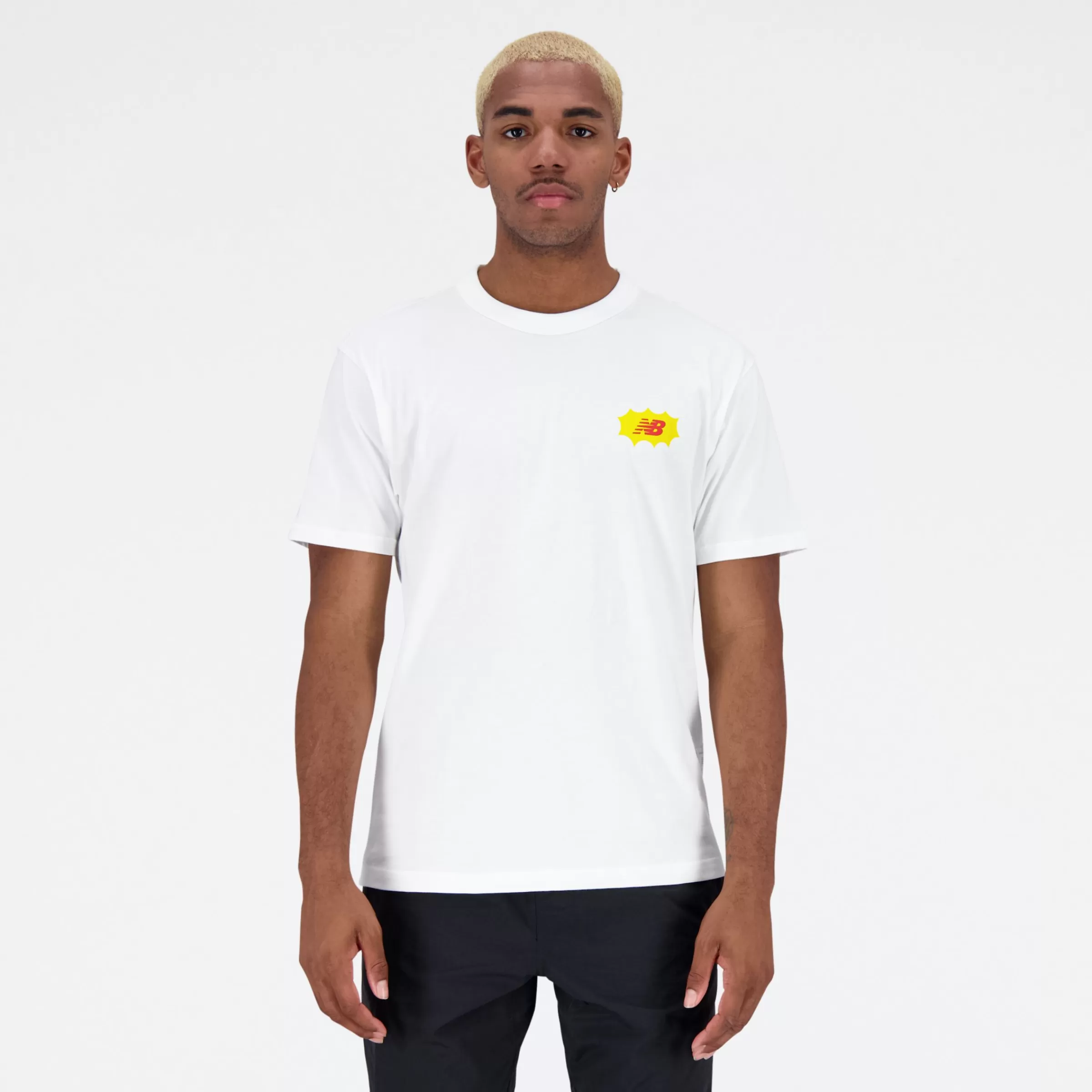 New Balance Vêtements | Tee-shirts et Maillots-EssentialsReimaginedCottonJerseyShortSleeveT-shirt WHITE