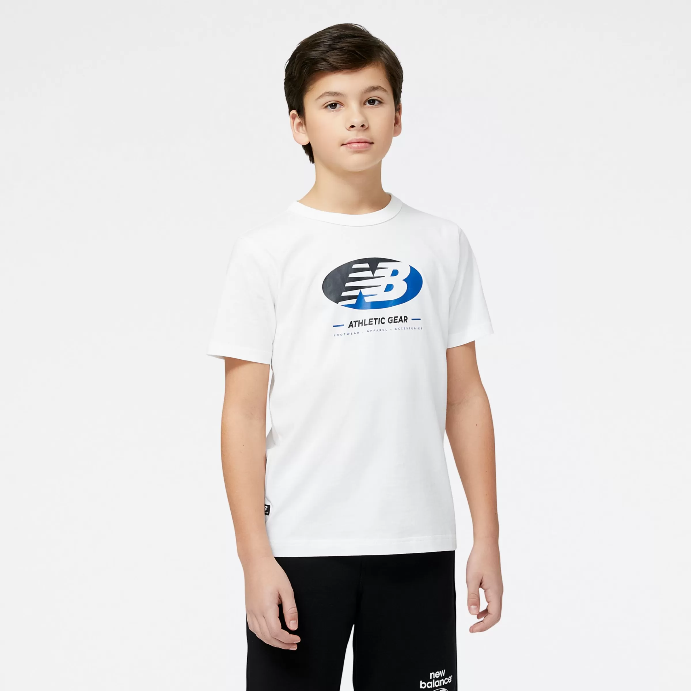 New Balance Vêtements-EssentialsReimaginedGraphicCottonJerseyShortSleeveT-shirt WHITE