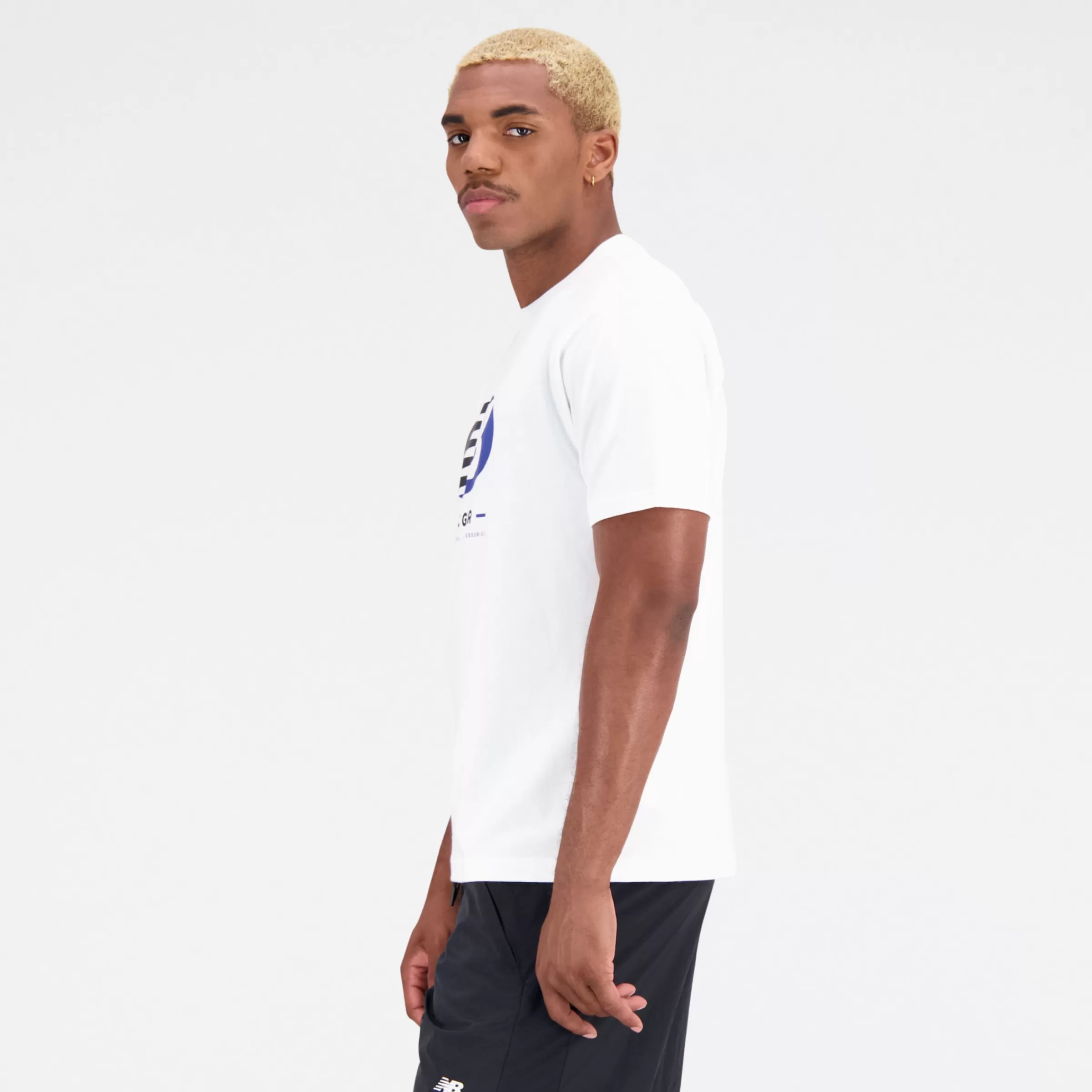 New Balance Vêtements | Tee-shirts et Maillots-EssentialsReimaginedGraphicCottonJerseyShortSleeveT-shirt WHITE