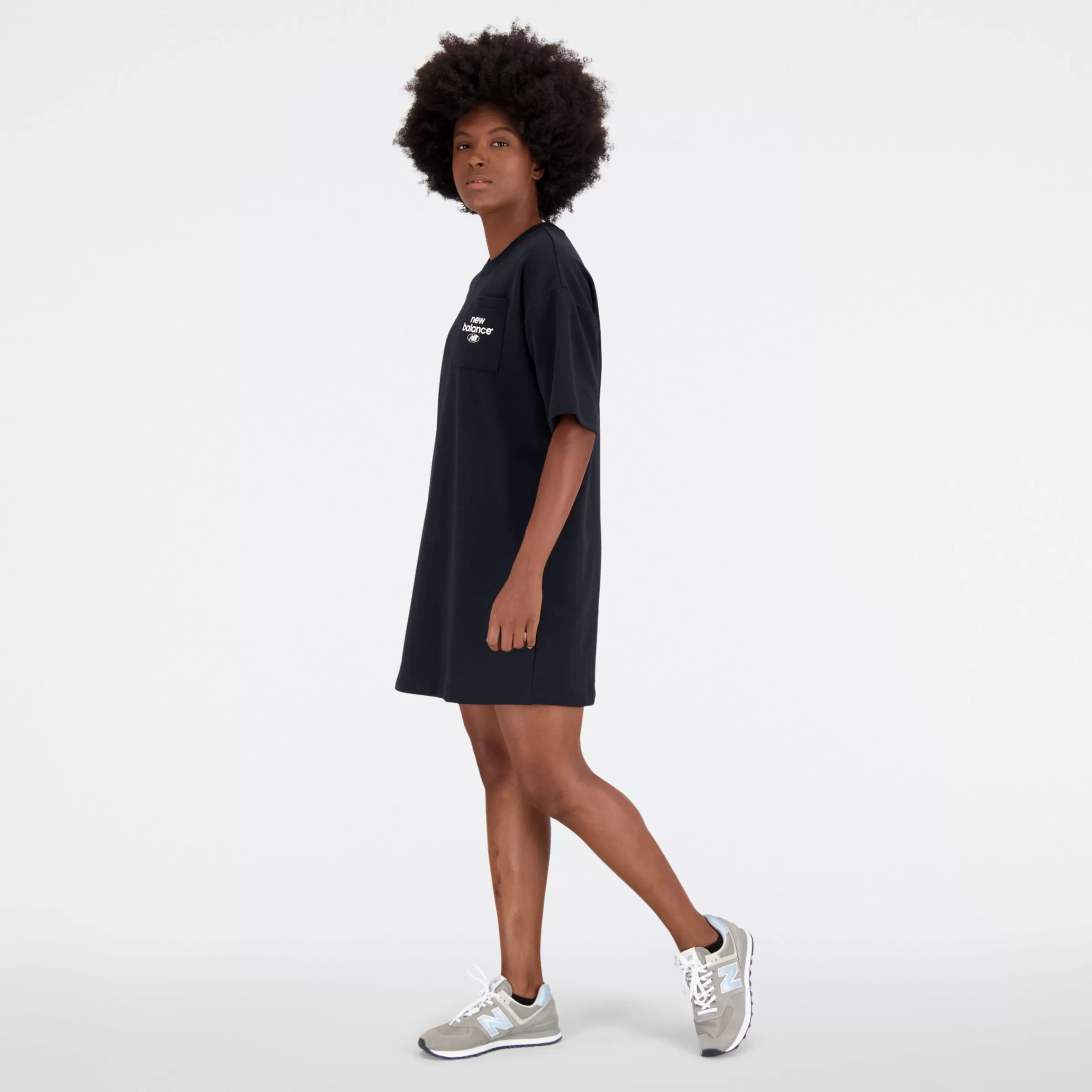 New Balance Robes & Jupes | Vêtements-EssentialsStackedLogoFrenchTerryGraphicDress