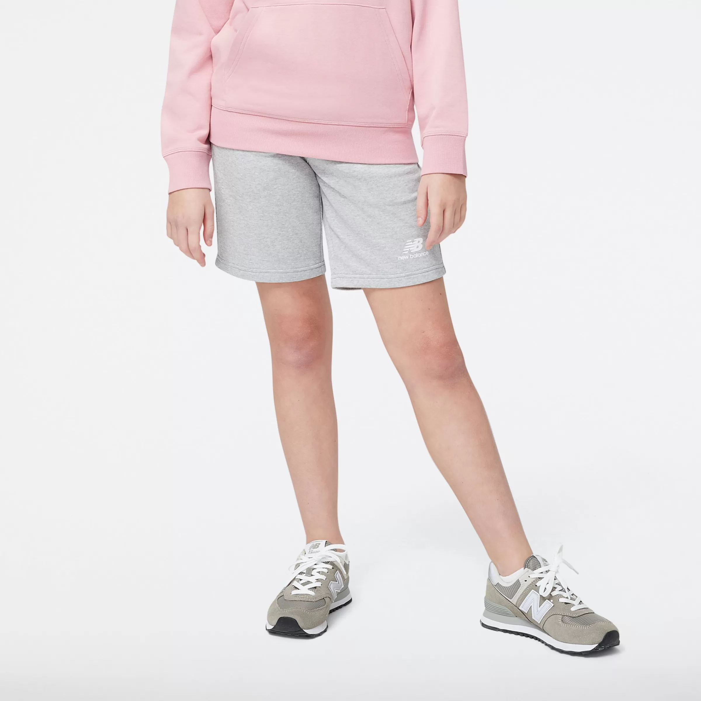 New Balance Vêtements-EssentialsStackedLogoFrenchTerryShort