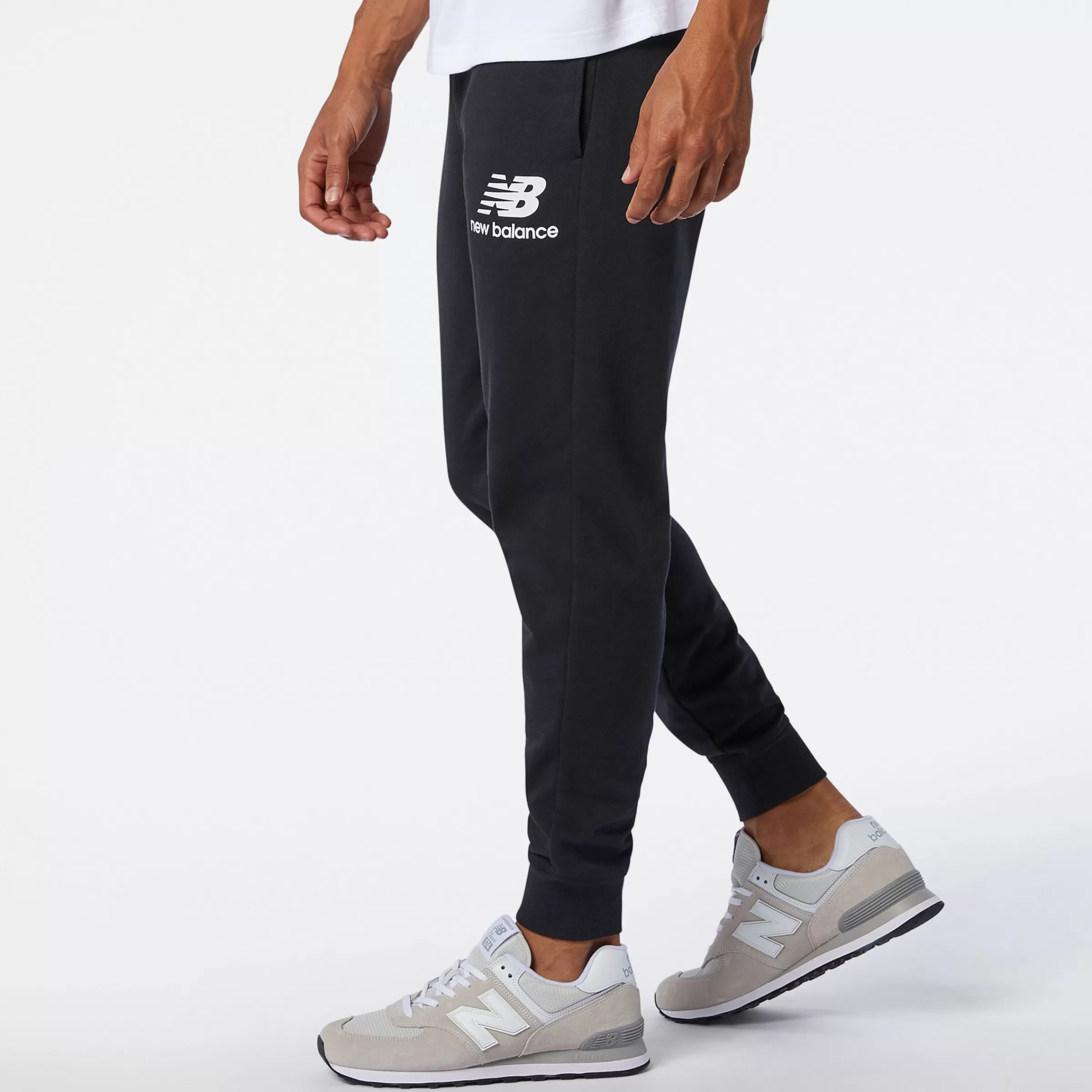 New Balance Vêtements Soldes-EssentialsStackedLogoSweatPants