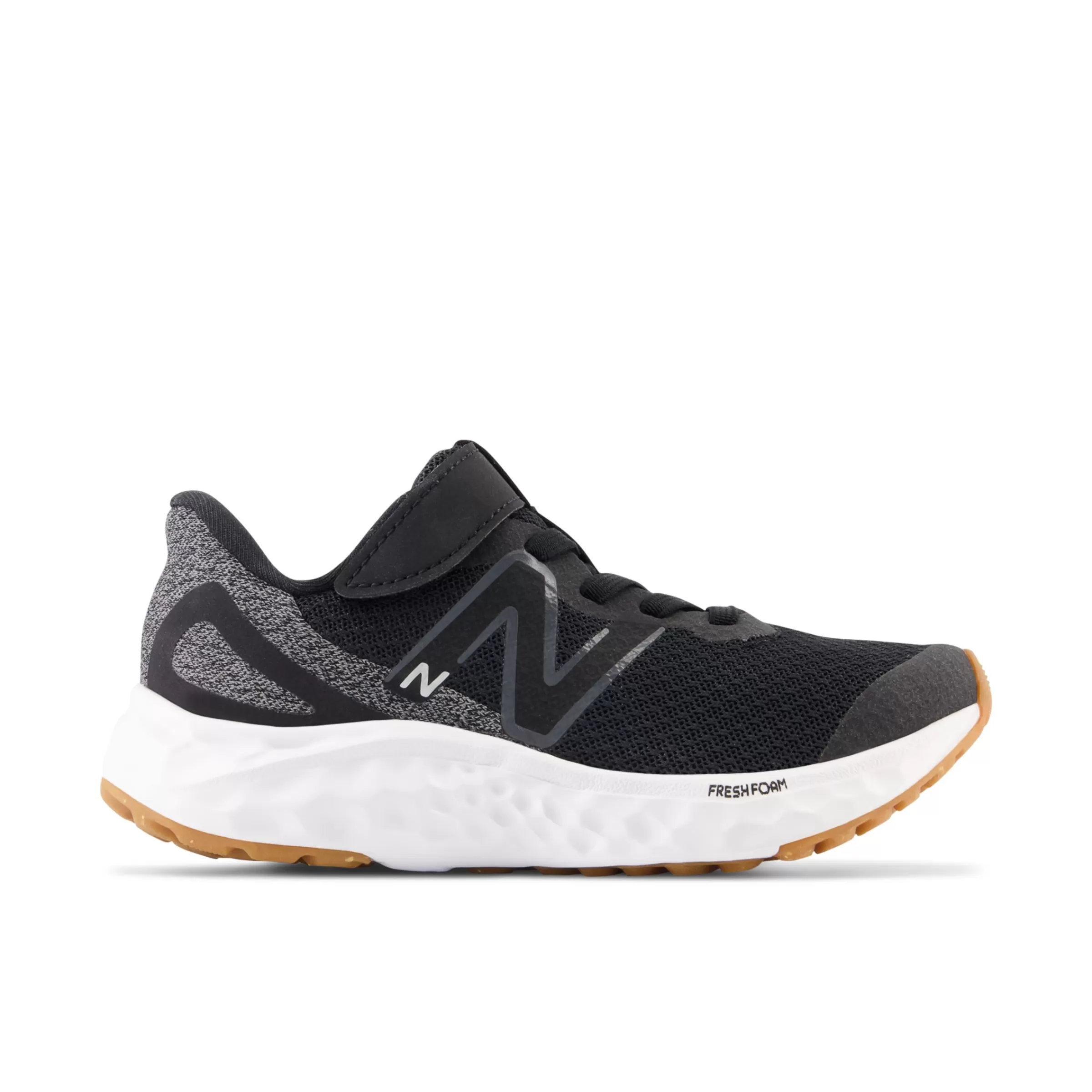 New Balance Chaussures de Running | Chaussures-FreshFoamArishiv4BungeeLacewithTopStrap Black avec White