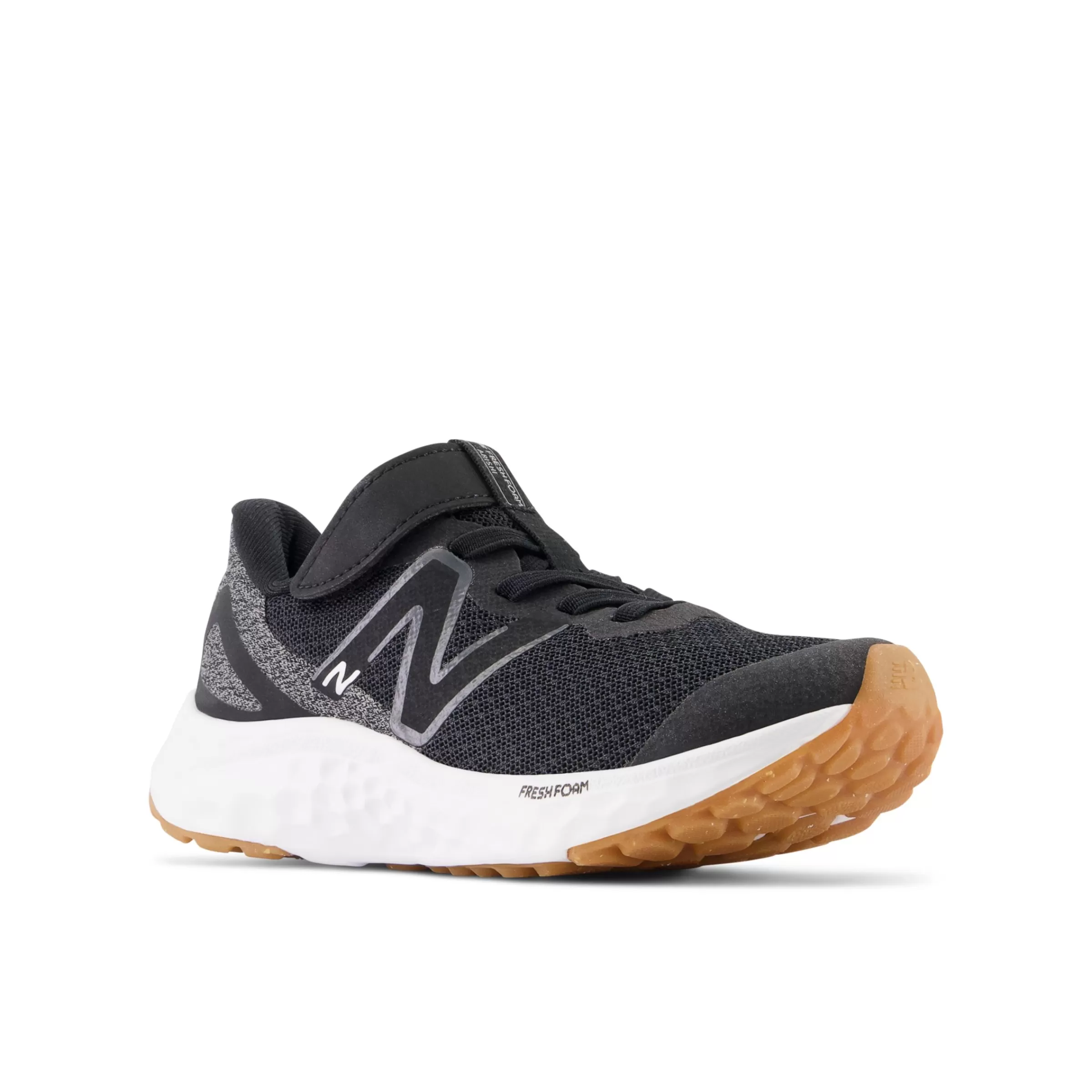 New Balance Chaussures de Running | Chaussures-FreshFoamArishiv4BungeeLacewithTopStrap Black avec White