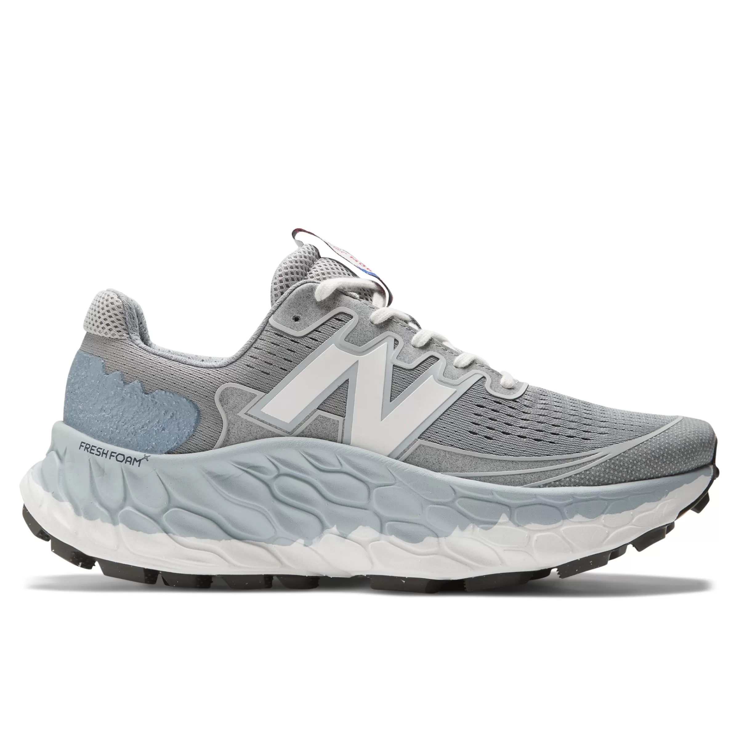 New Balance Fresh Foam x More | Chaussures de Running-FreshFoamMoreTrailV3 Slate Grey avec Concrete et Reflection