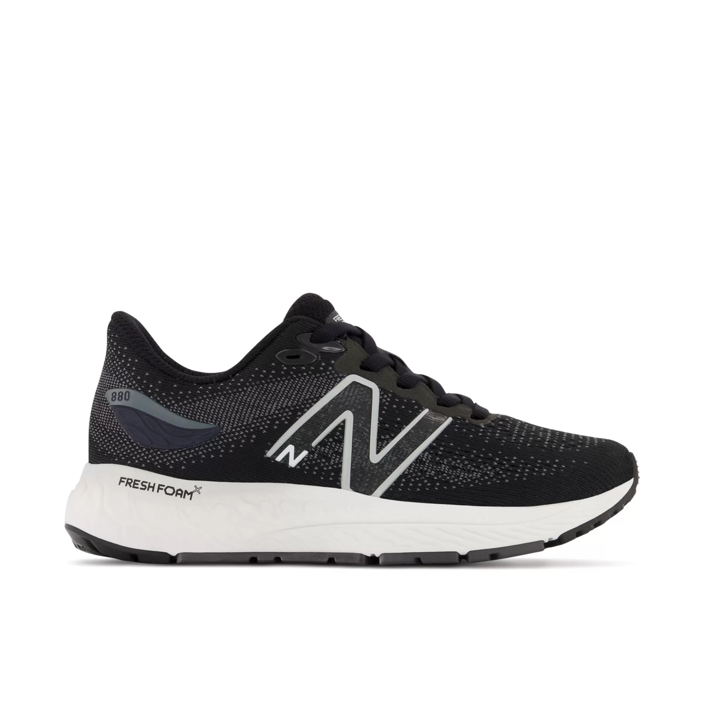 New Balance Chaussures Soldes-FreshFoamX880v12 Black avec Spring Tide et Ocean Grey