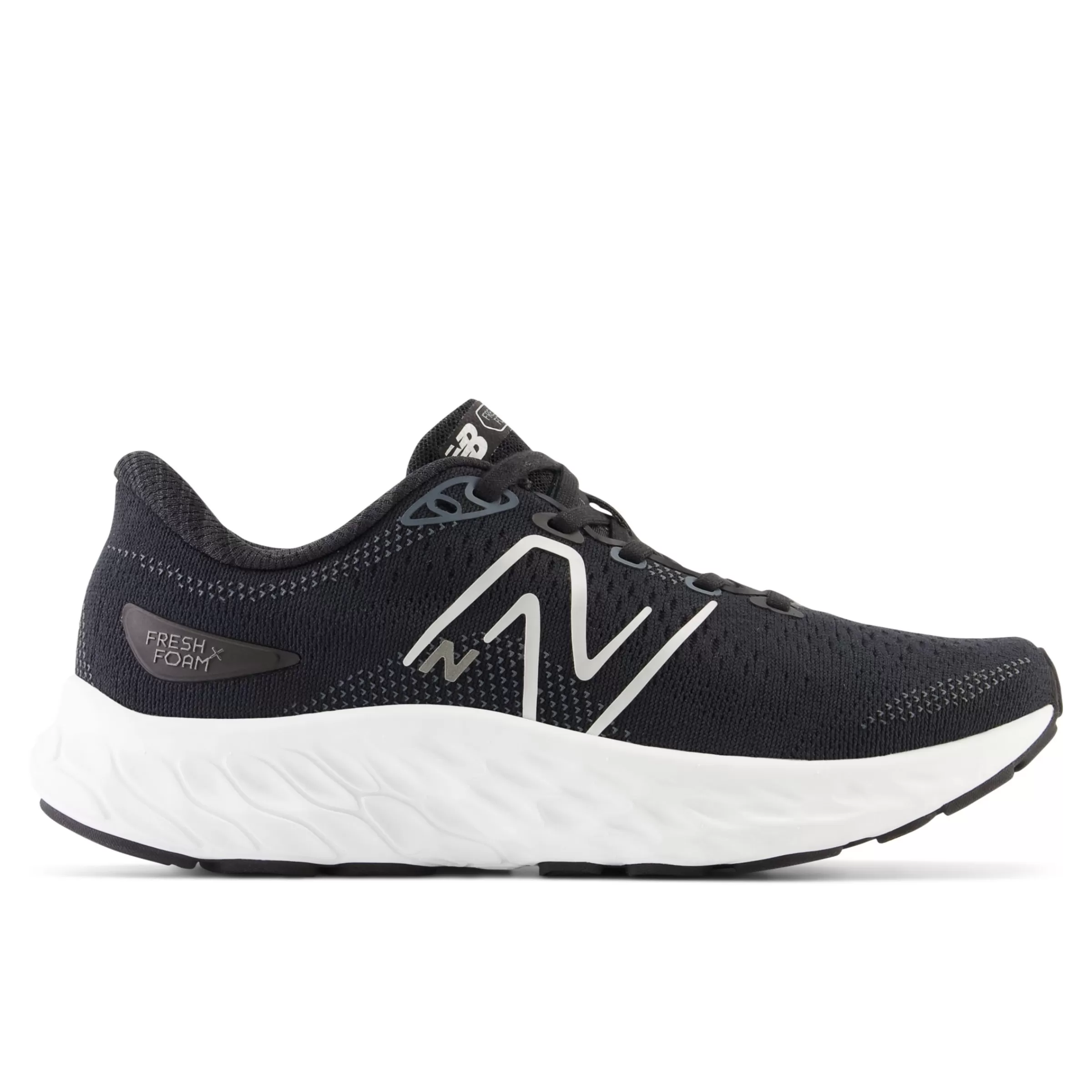 New Balance Chaussures de Running | Course de moyenne distance-FreshFoamXEvozST Black avec Silver Metallic