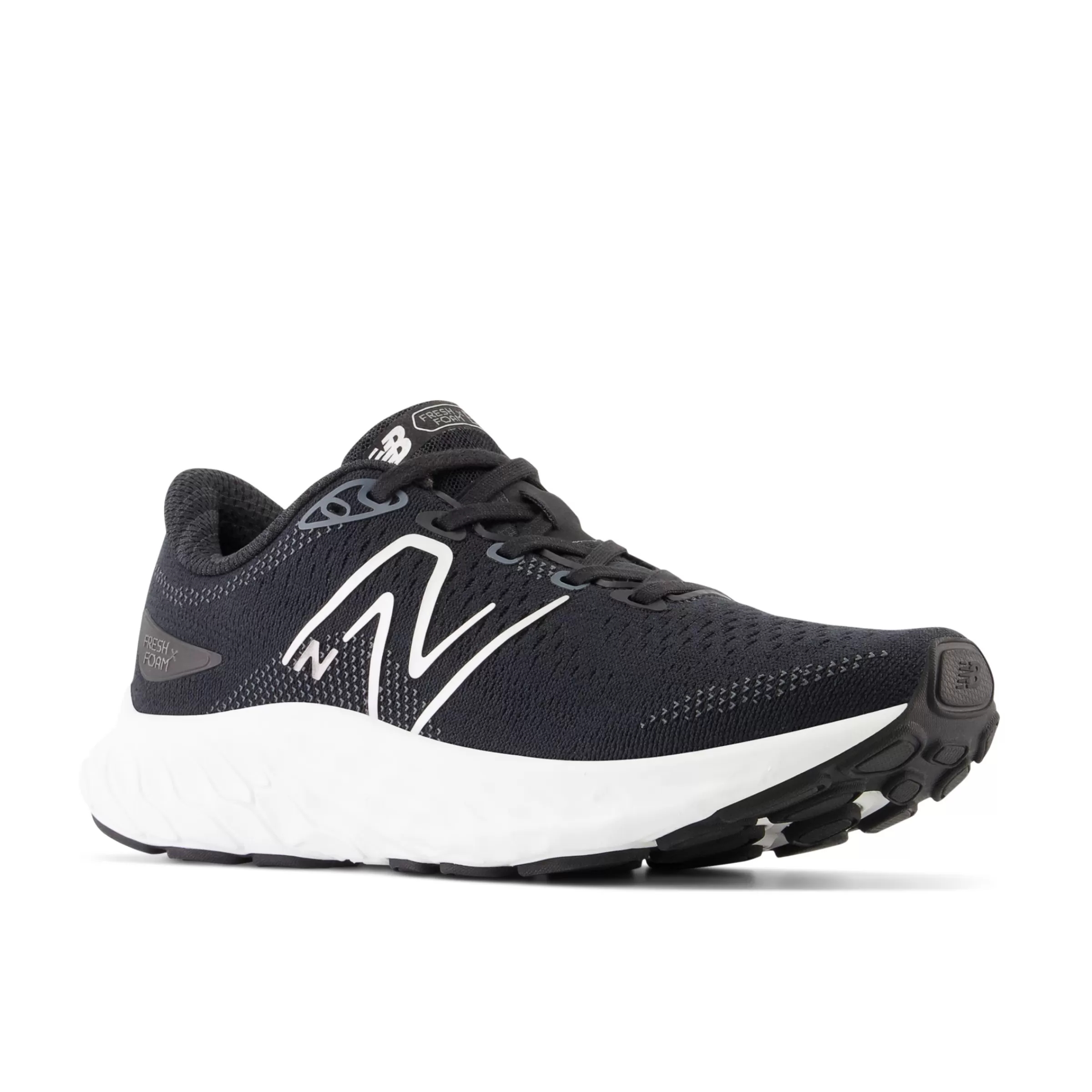 New Balance Chaussures de Running | Course de moyenne distance-FreshFoamXEvozST Black avec Silver Metallic