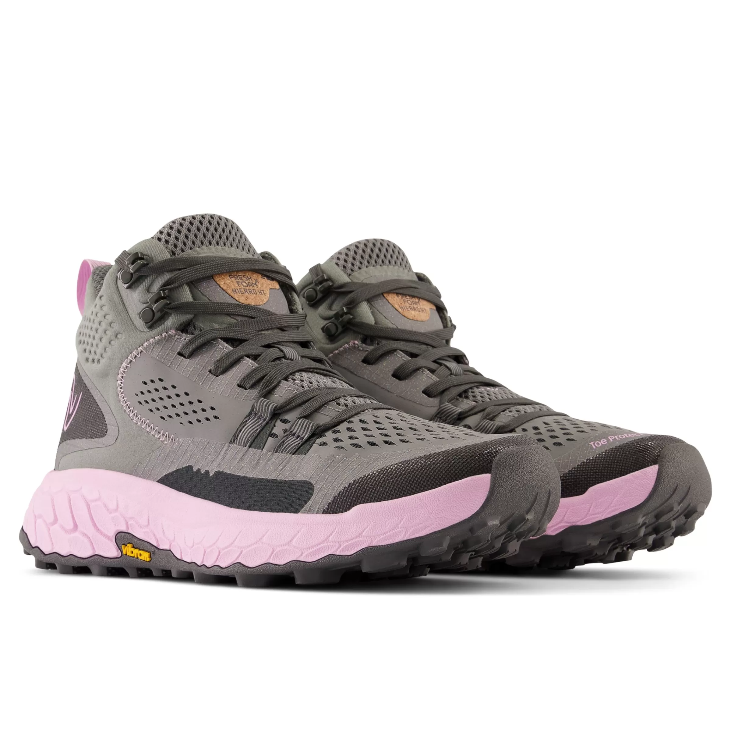 New Balance Chaussures de Running | Randonnée-FreshFoamXHierroMid Harbor Grey avec Lilac Cloud et Blacktop