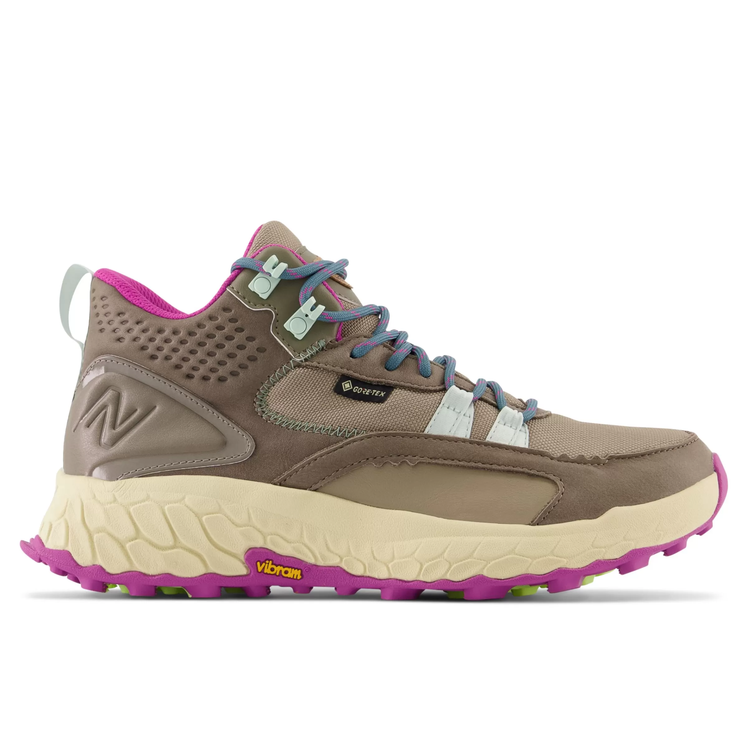 New Balance Chaussures Soldes-FreshFoamXHierroMidGore-Tex® Bungee avec Brindle et Cosmic Jade