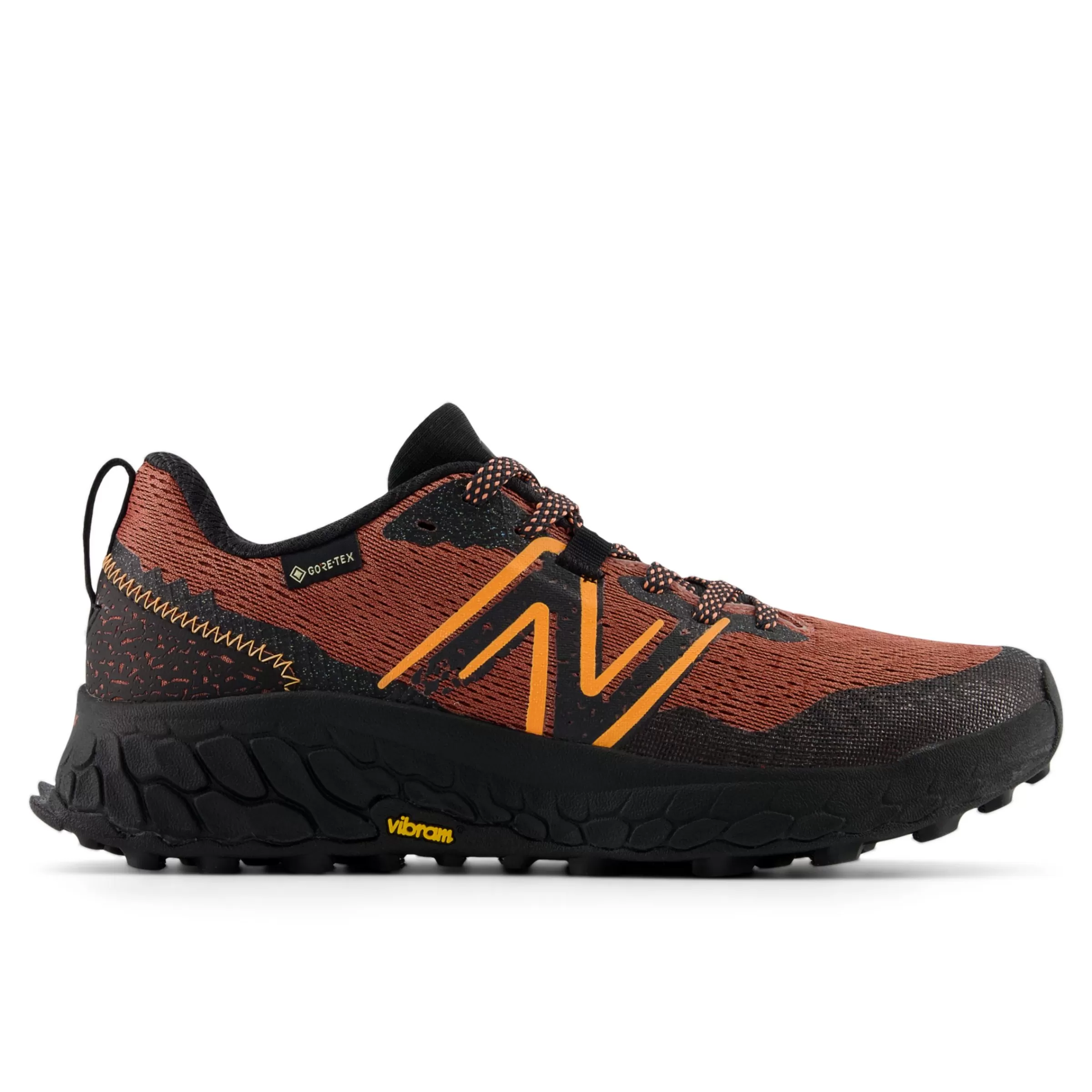 New Balance Chaussures de Running | Course sur longue distance-FreshFoamXHierrov7GORE-TEX® Tamarind avec Black et Hot Mango