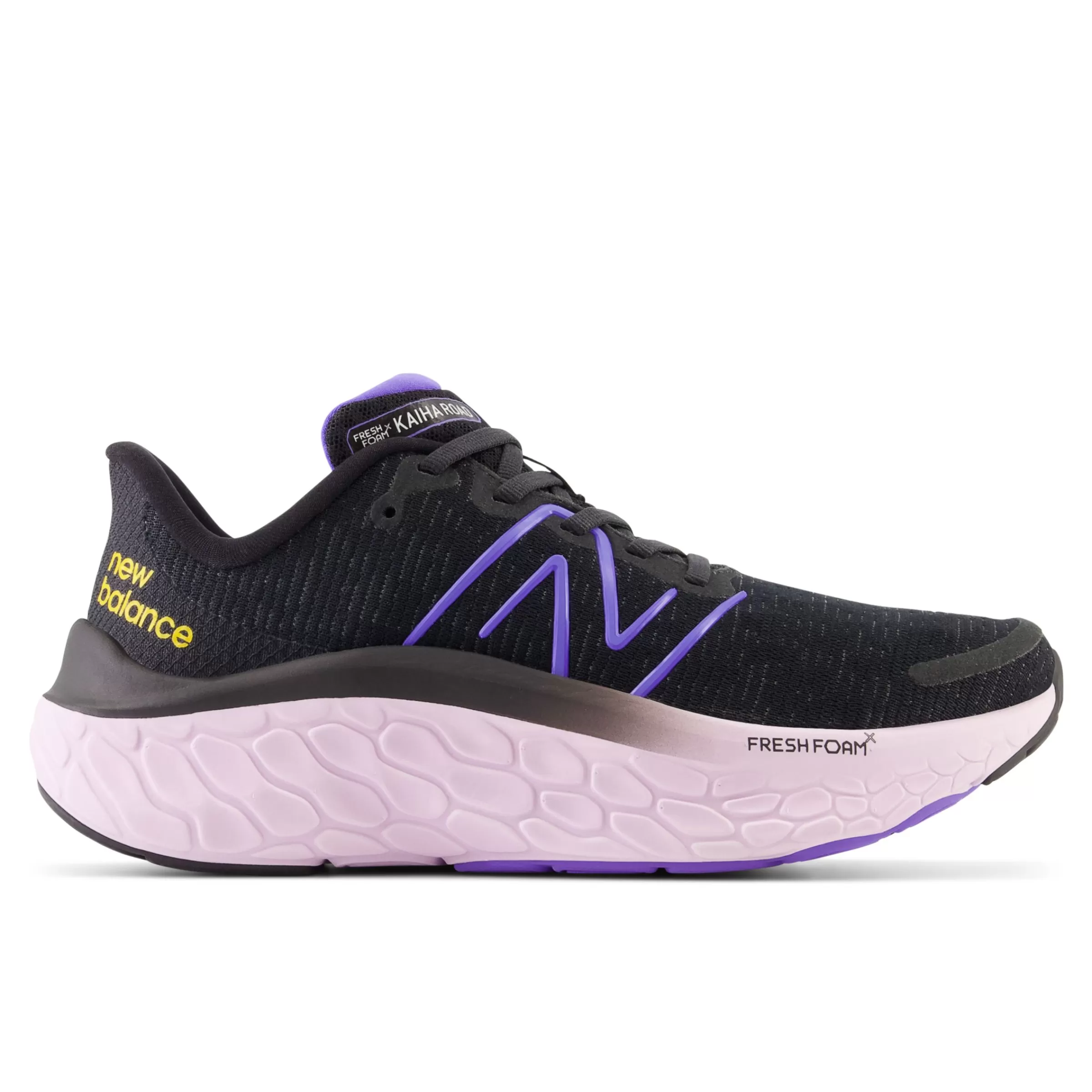 New Balance Chaussures de Running | Course de moyenne distance-FRESHFOAMXKaihaRoad Black avec Electric Indigo