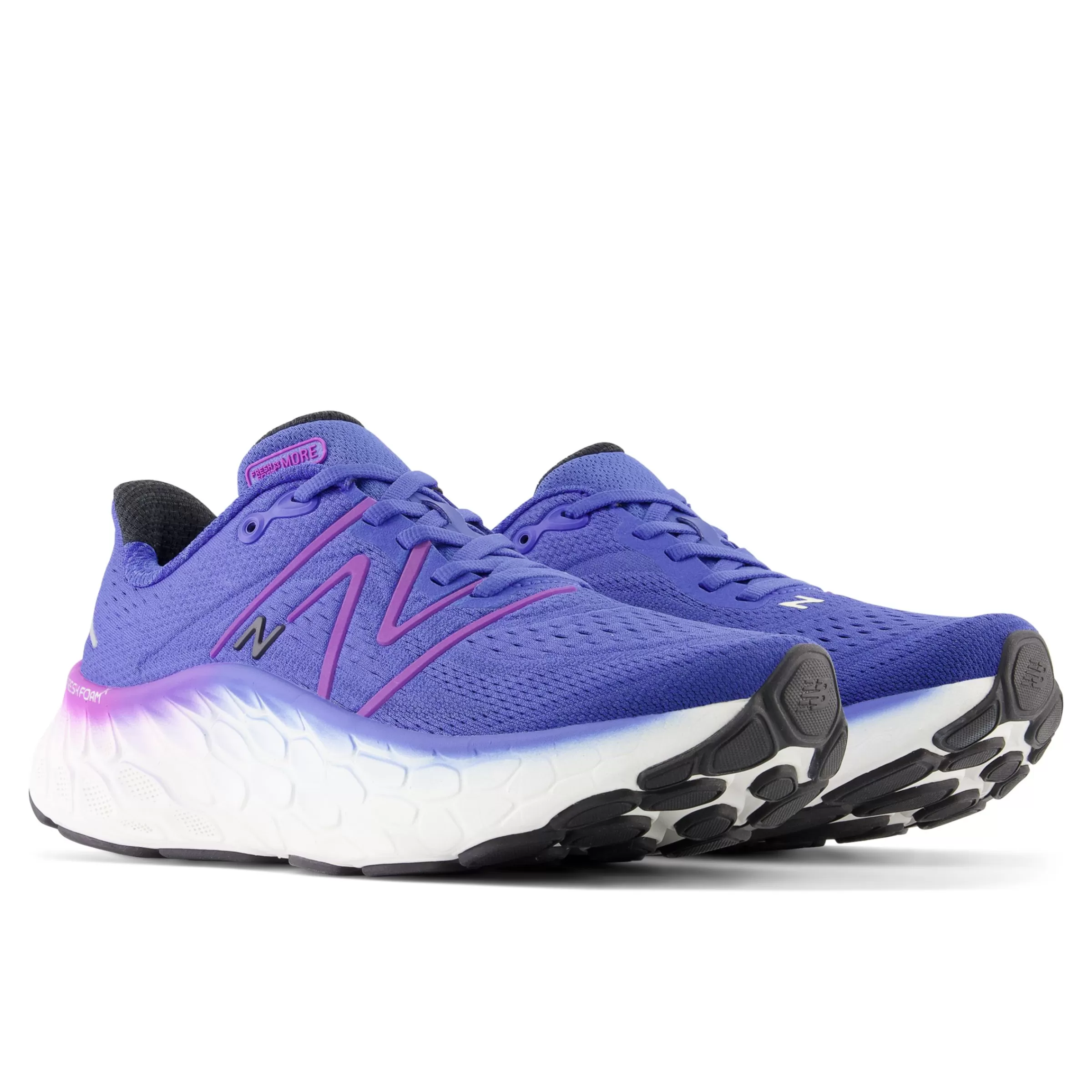 New Balance Fresh Foam x More | Chaussures de Running-FreshFoamXMorev4 Marine Blue avec Cosmic Rose