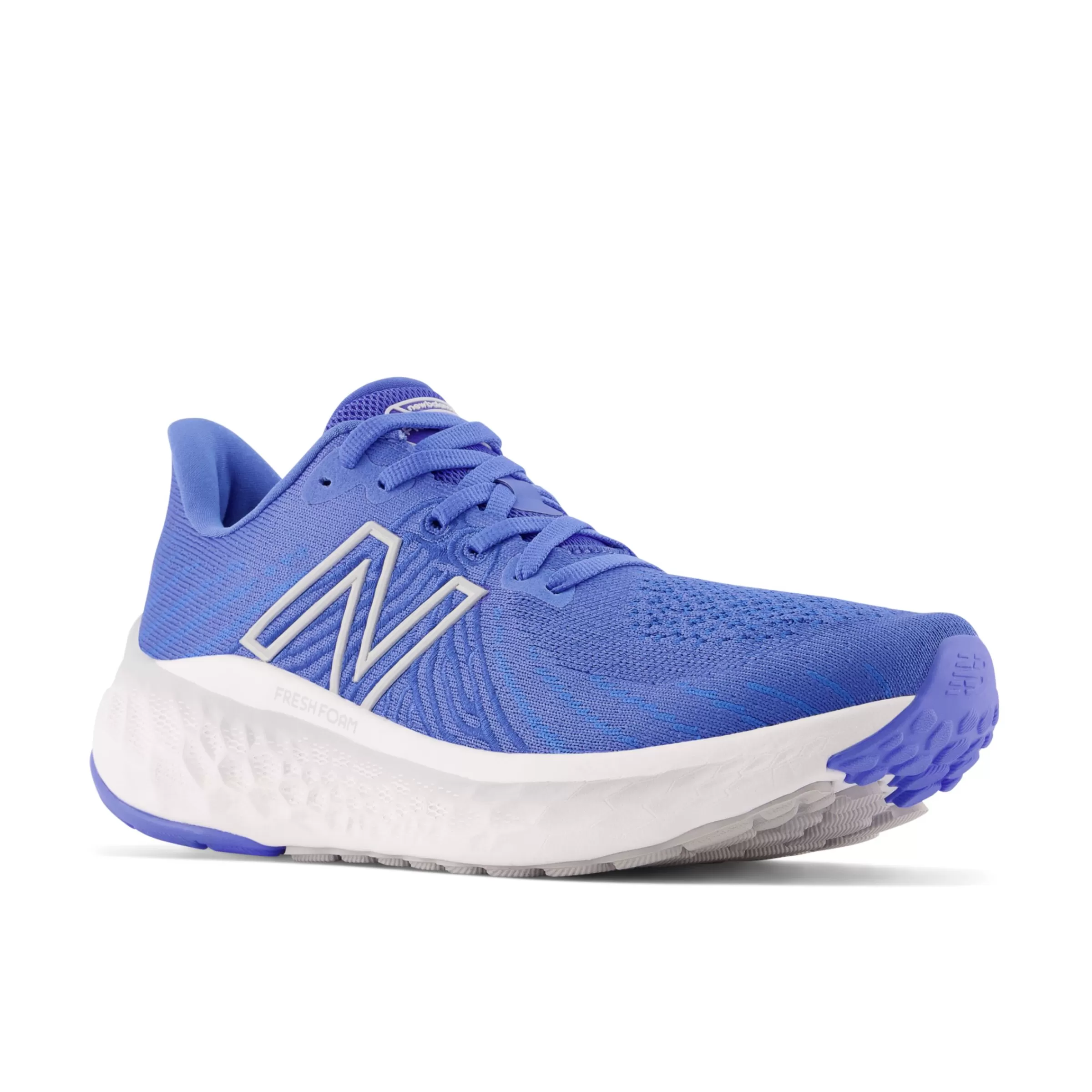 New Balance Chaussures de Running | Course de moyenne distance-FreshFoamXVongov5 Bright Lapis avec Light Aluminum et Silver Metallic