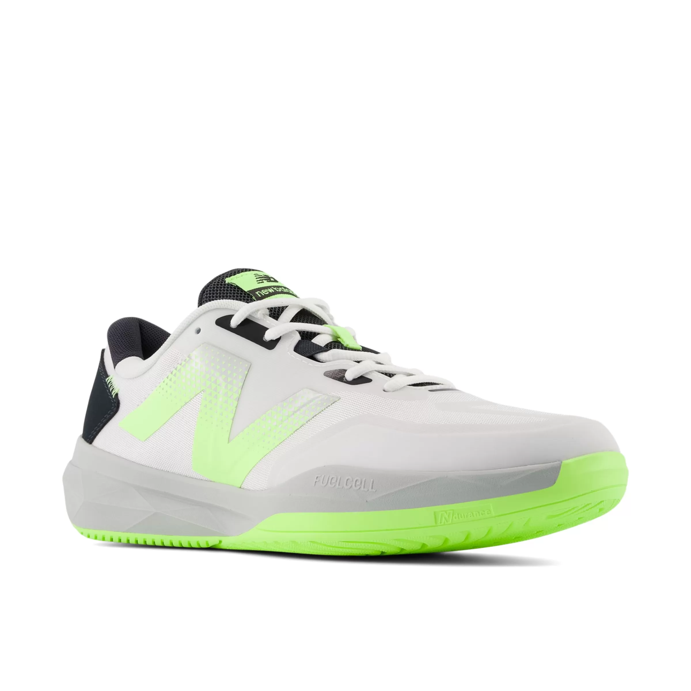 New Balance Sport | Sports-FuelCell796v4 White avec Bleached Lime Glo et Black