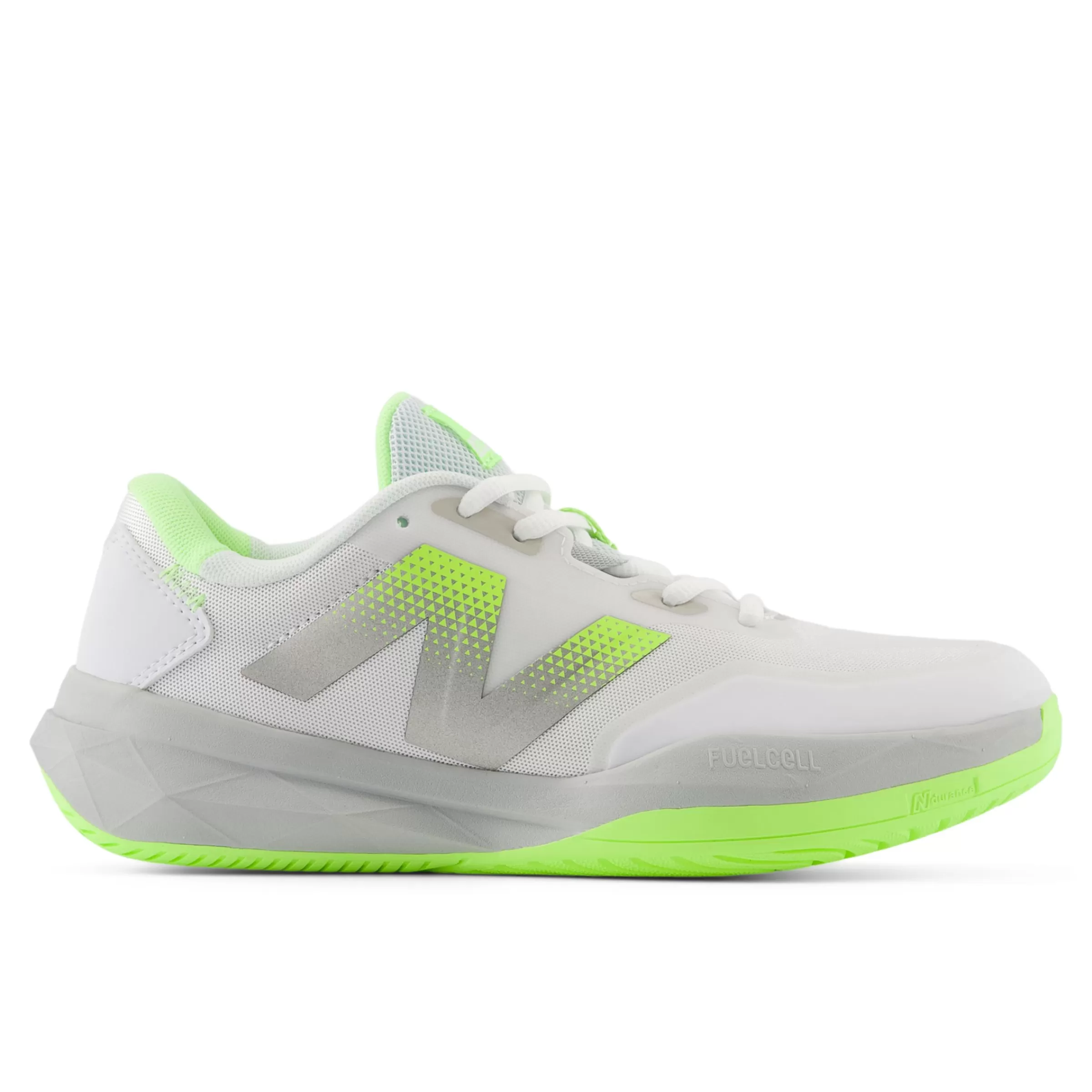 New Balance Sport | Sports-FuelCell796v4 White avec Bleached Lime Glo et Brighton Grey