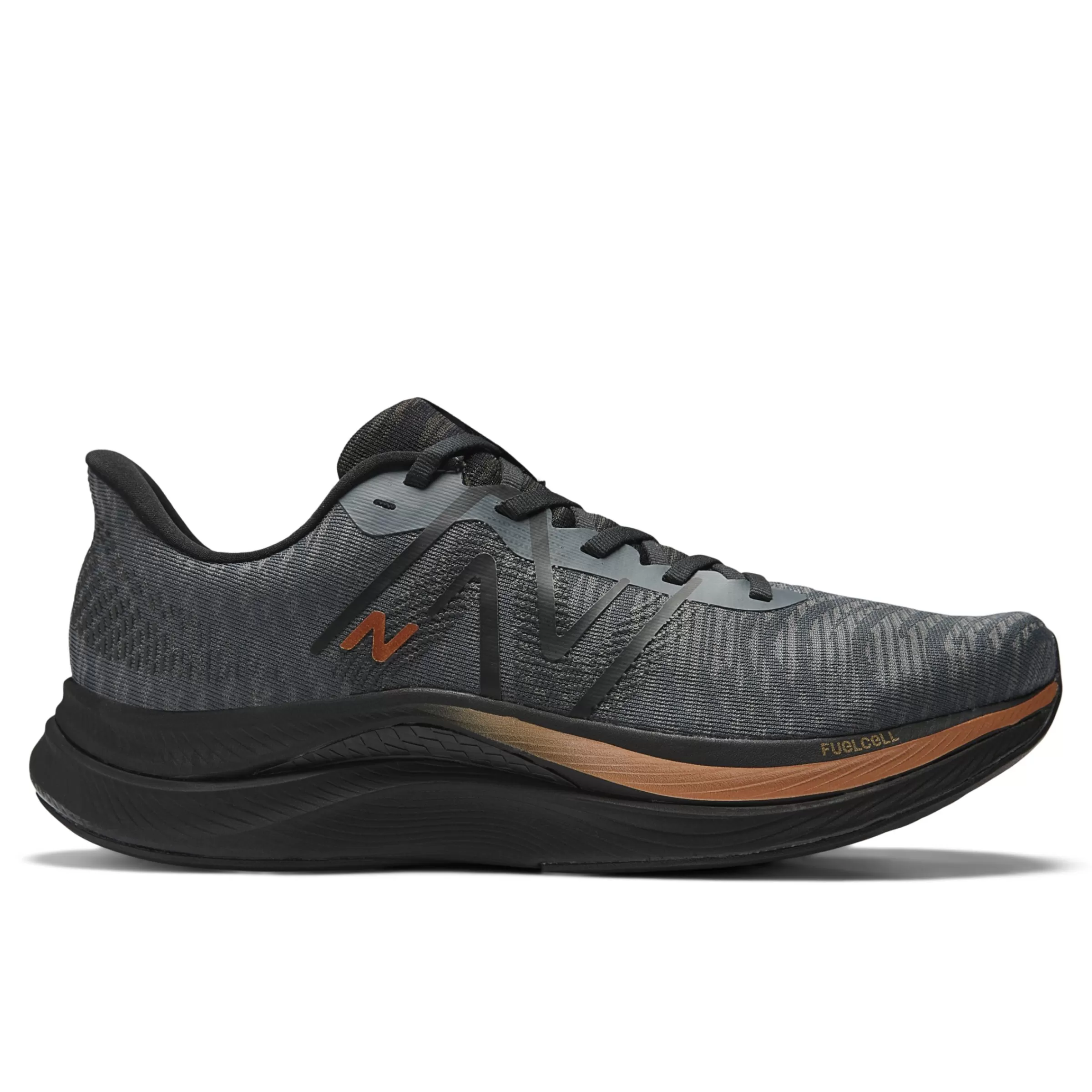 New Balance FuelCell Propel | Chaussures de Running-FuelCellPropelv4 Graphite avec Black et Copper Metallc