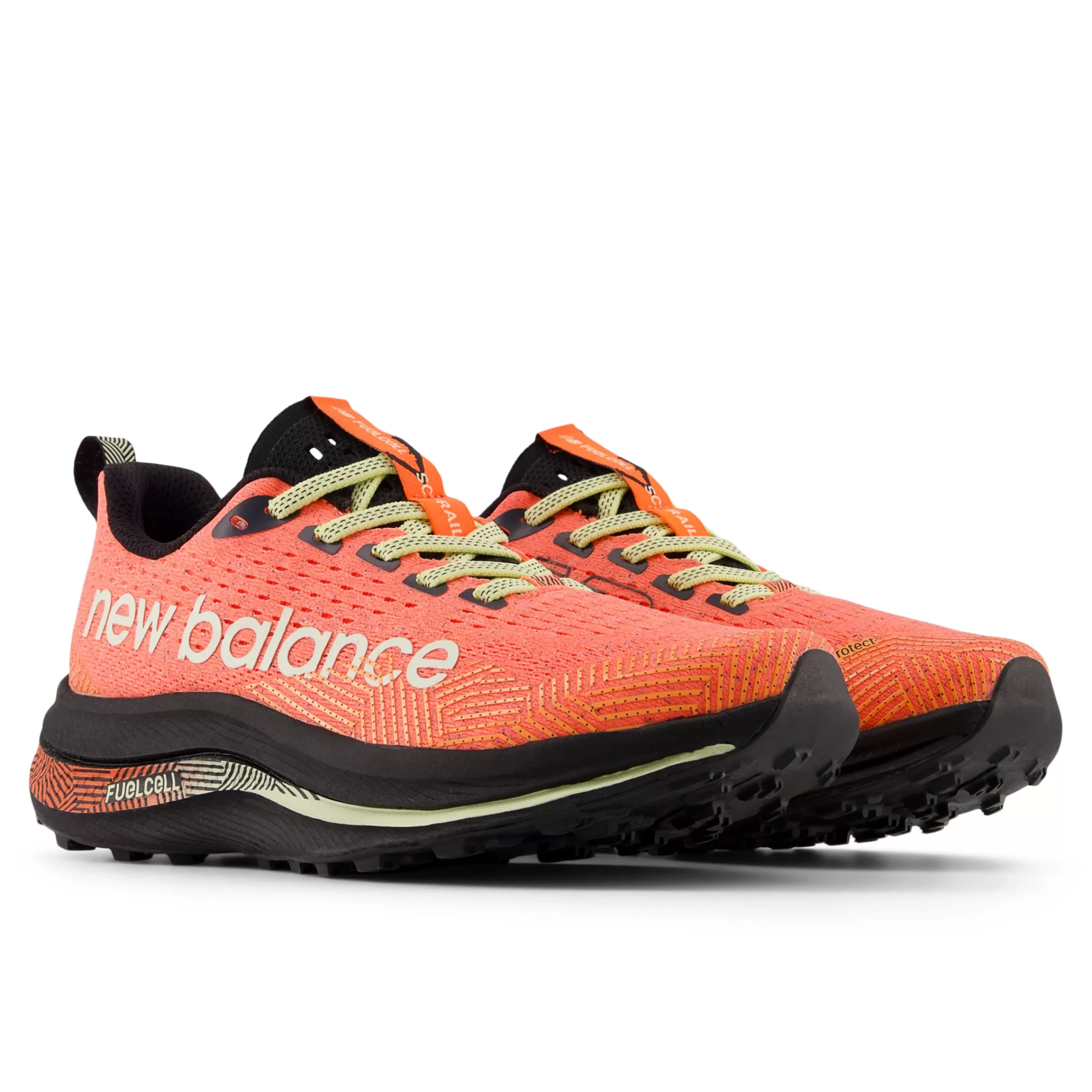 New Balance Chaussures de Running | Course de moyenne distance-FuelCellSuperCompTrail Neon Dragonfly avec Black